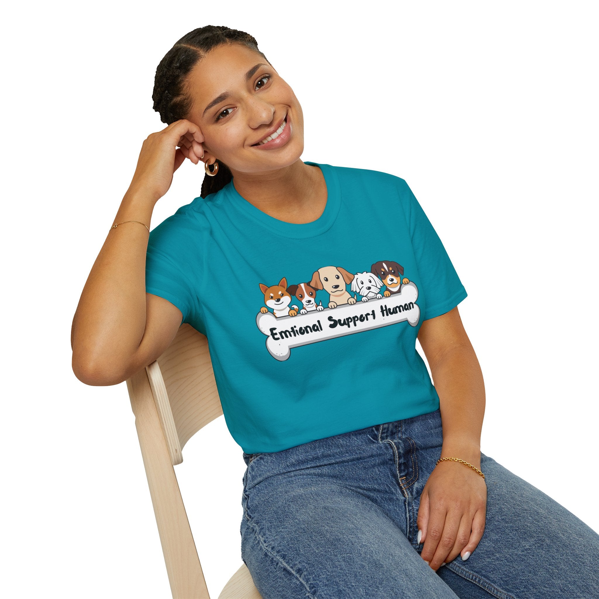 Funny Dogs Love T-Shirt — Cute Happy Pets Tee for Dog Lovers