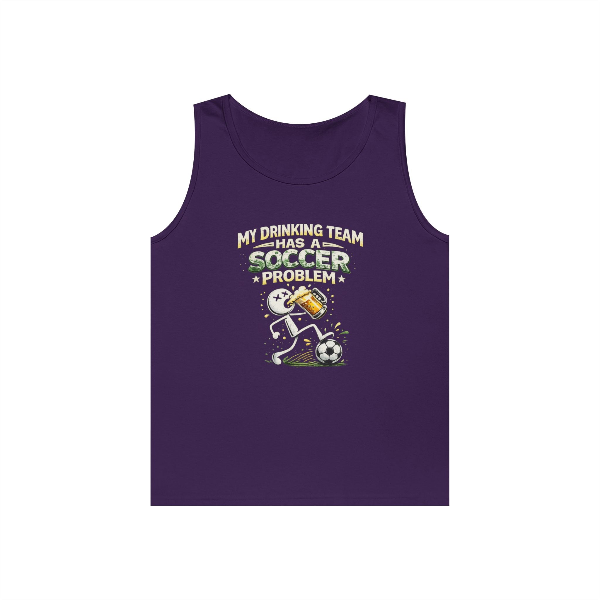Soccer Drinking Team Tank Top – "My Drinking Team Has a Soccer Problem"