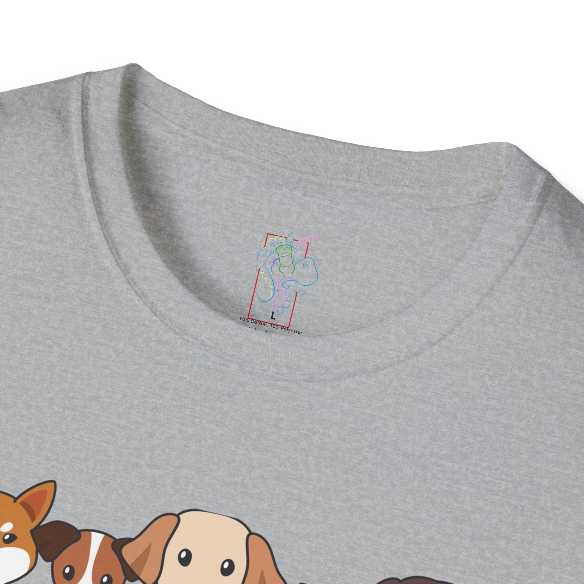 Funny Dogs Love T-Shirt — Cute Happy Pets Tee for Dog Lovers