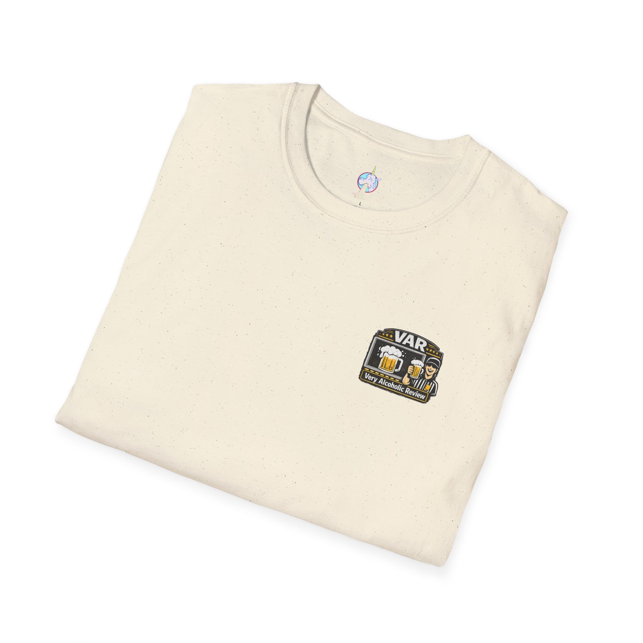 VAR "Very Alcoholic Review" Soccer T-Shirt — Beer Referee Graphic Tee