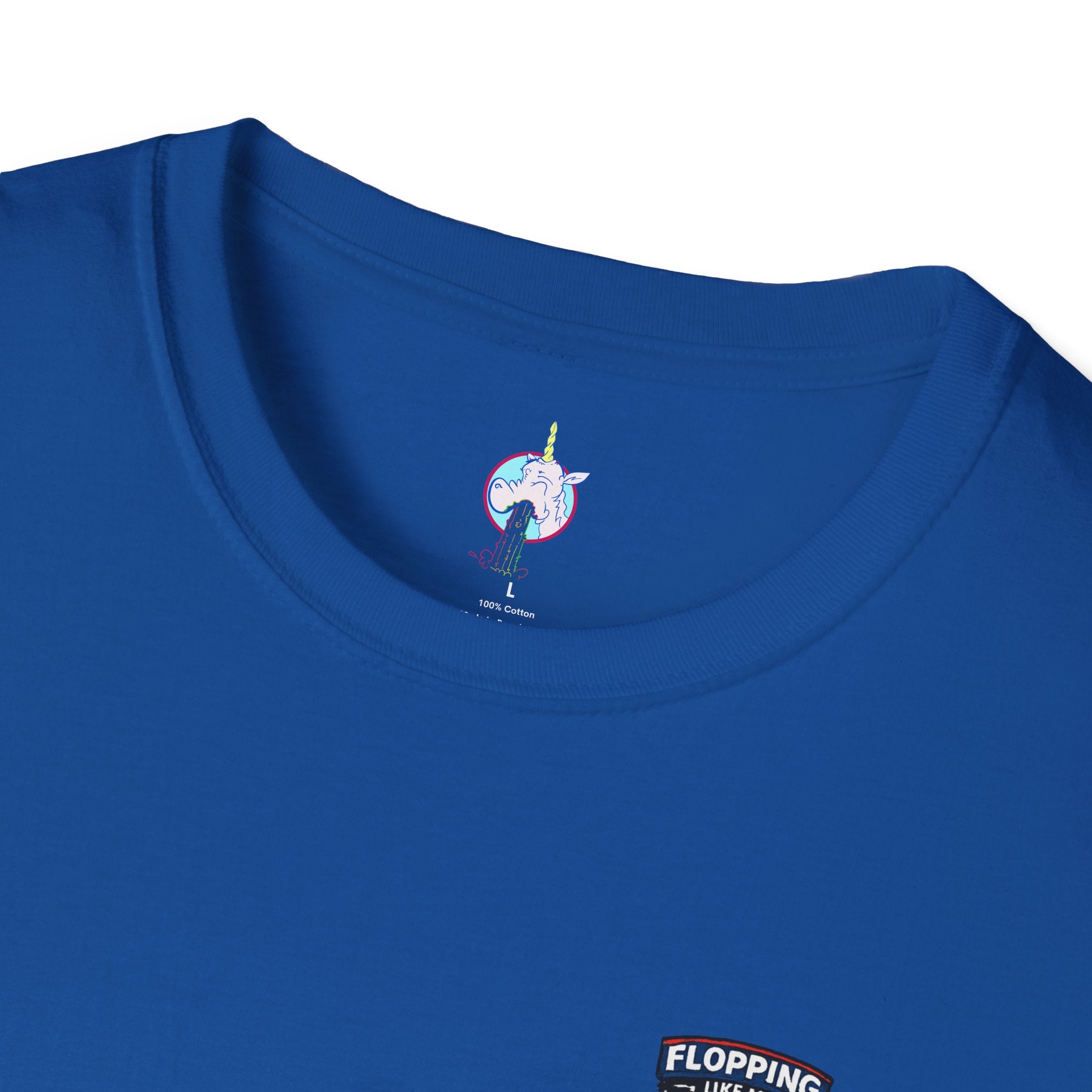 Flopping Like My Last Drink T-Shirt – Funny Bar & Beer Drinking Tee