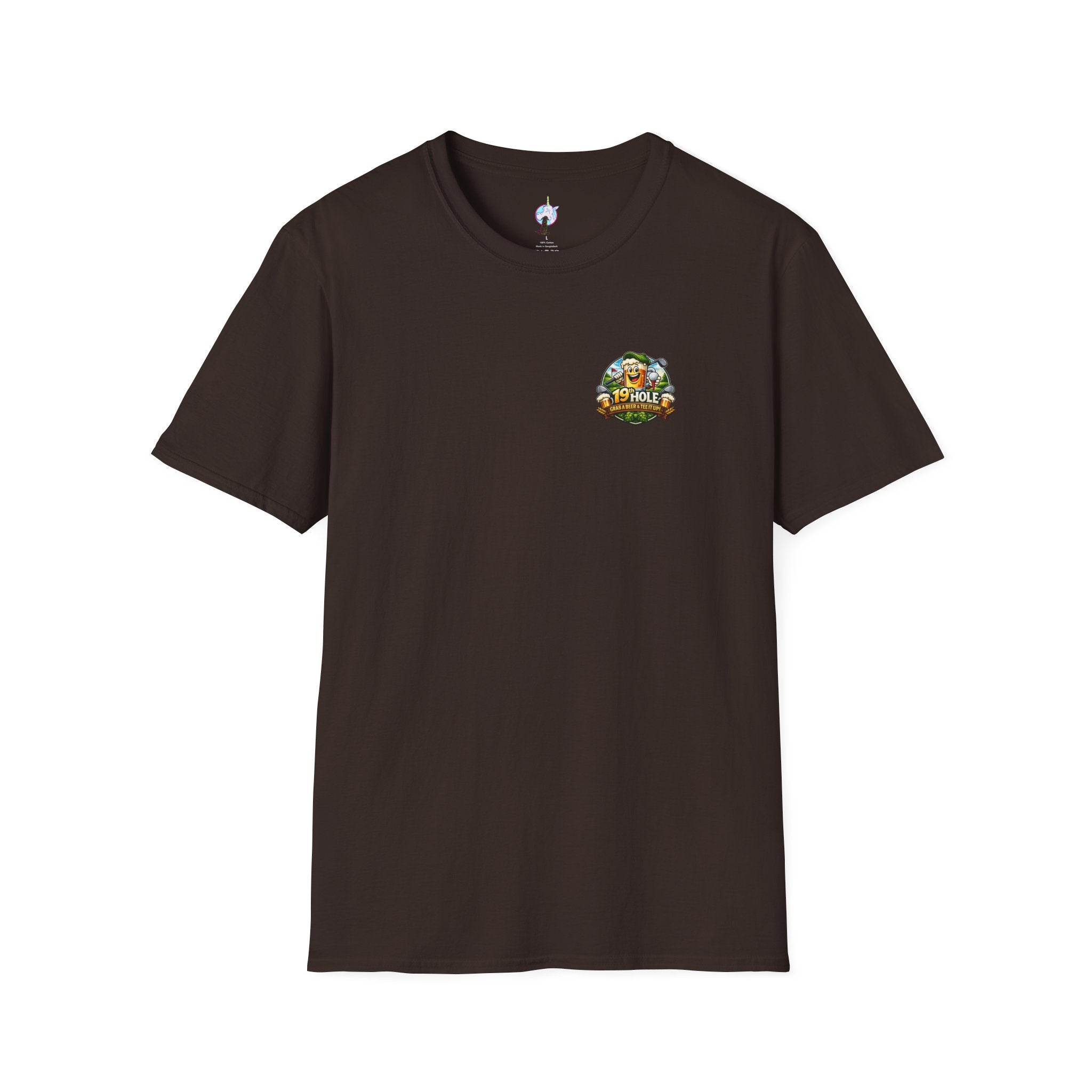 Golf Graphic T-Shirt — "Bad Golf Is Better, Better Than Goodwork" Cartoon Tee