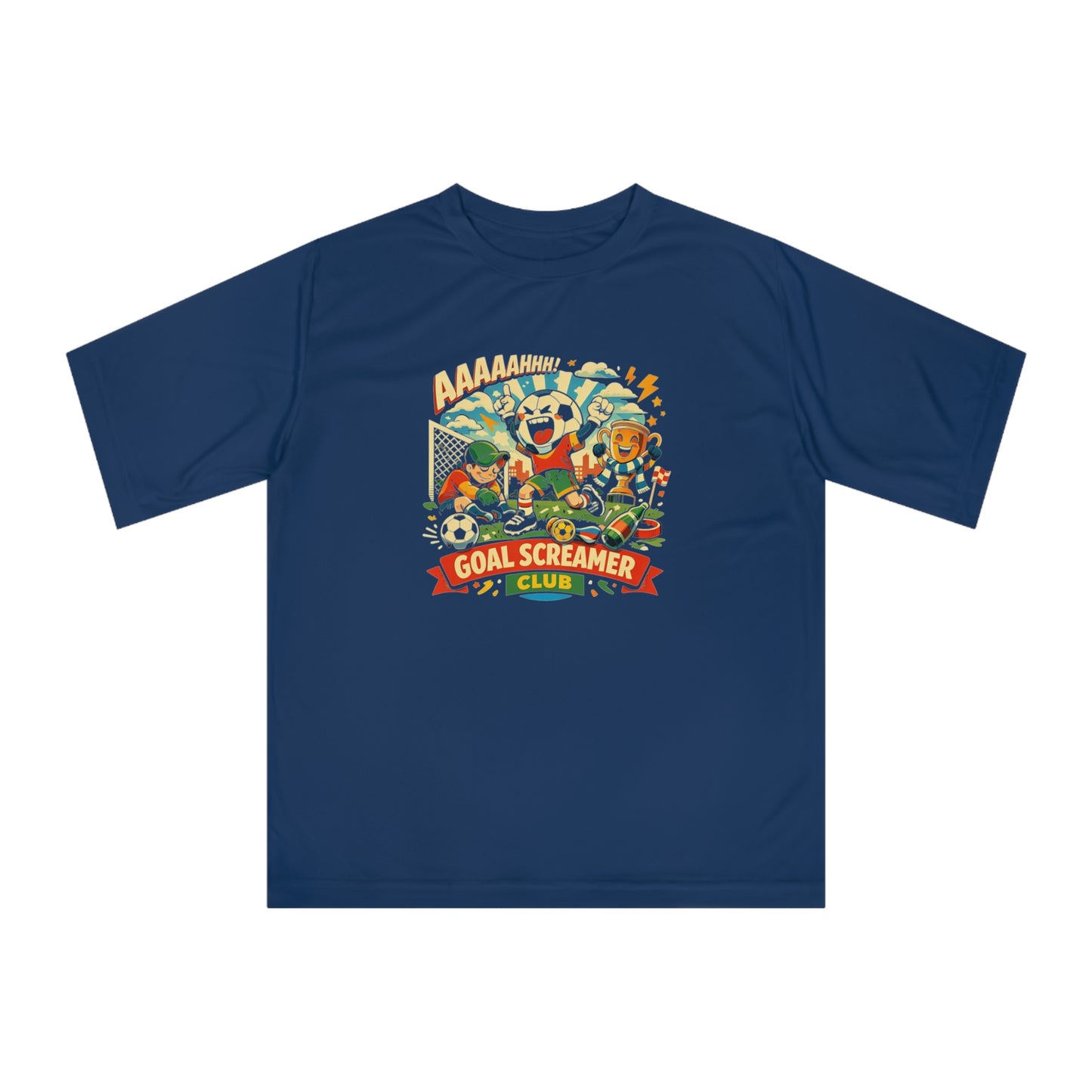Goal Screamers Club Funny Soccer Fan Shirt – Graphic Tee | Soccer Gift