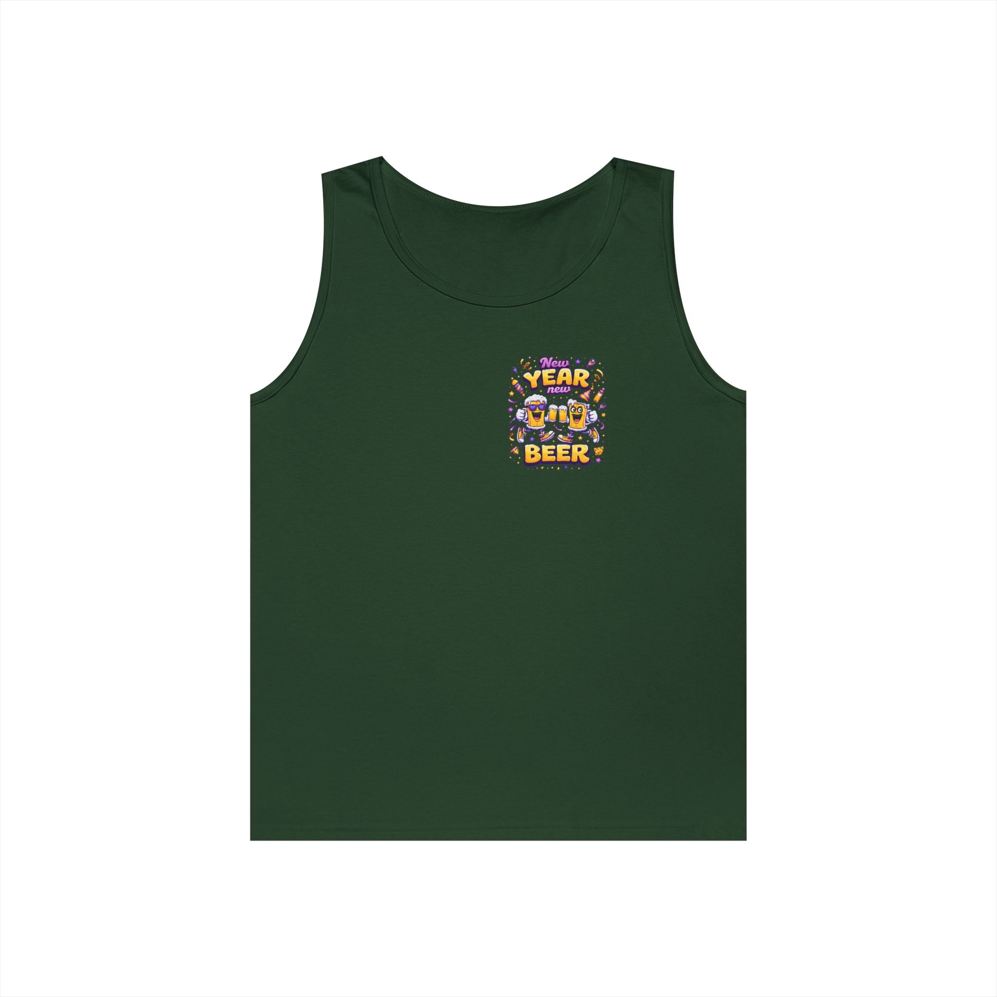 New Year New Beer Funny Tank Top