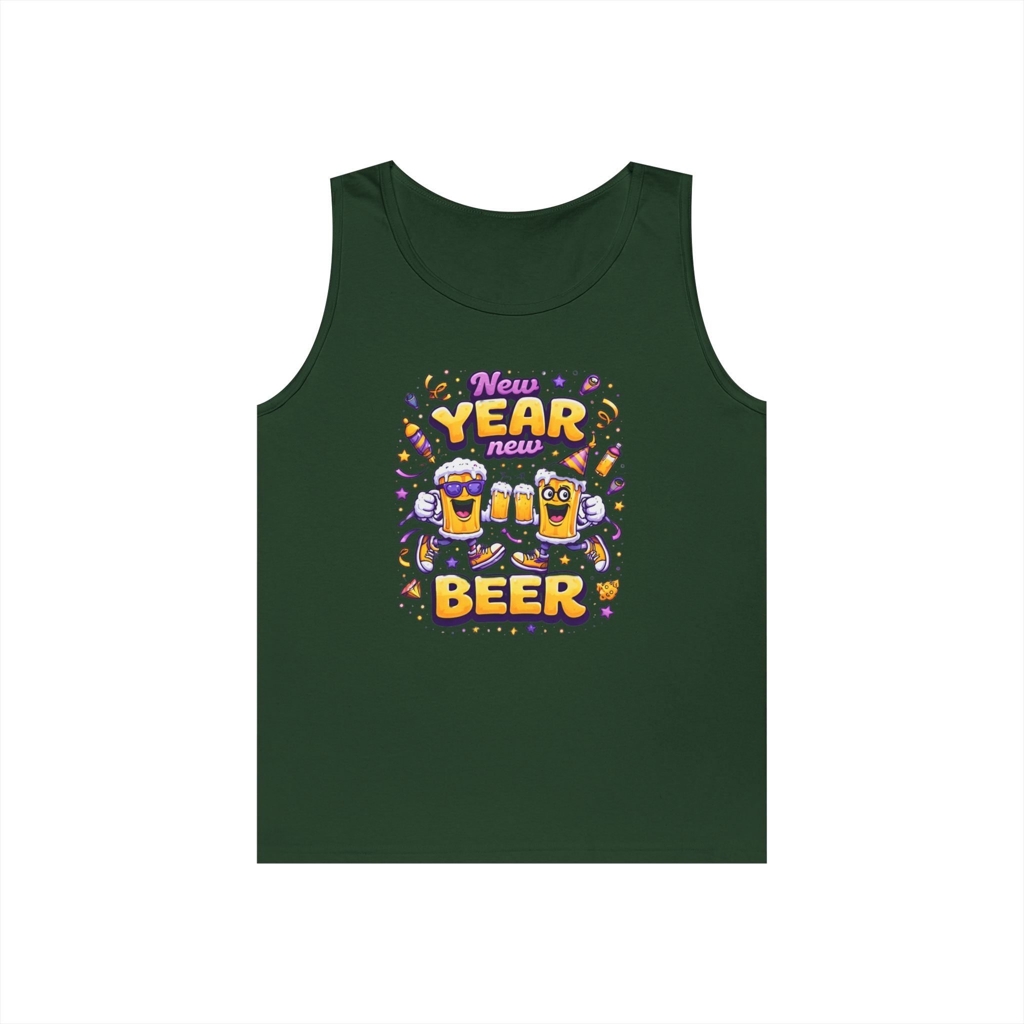 New Year New Beer Funny T-Shirt Sarcastic Drinking Tee Funny New Years Shirt Resolution Novelty Beer Gift Graphic Tee