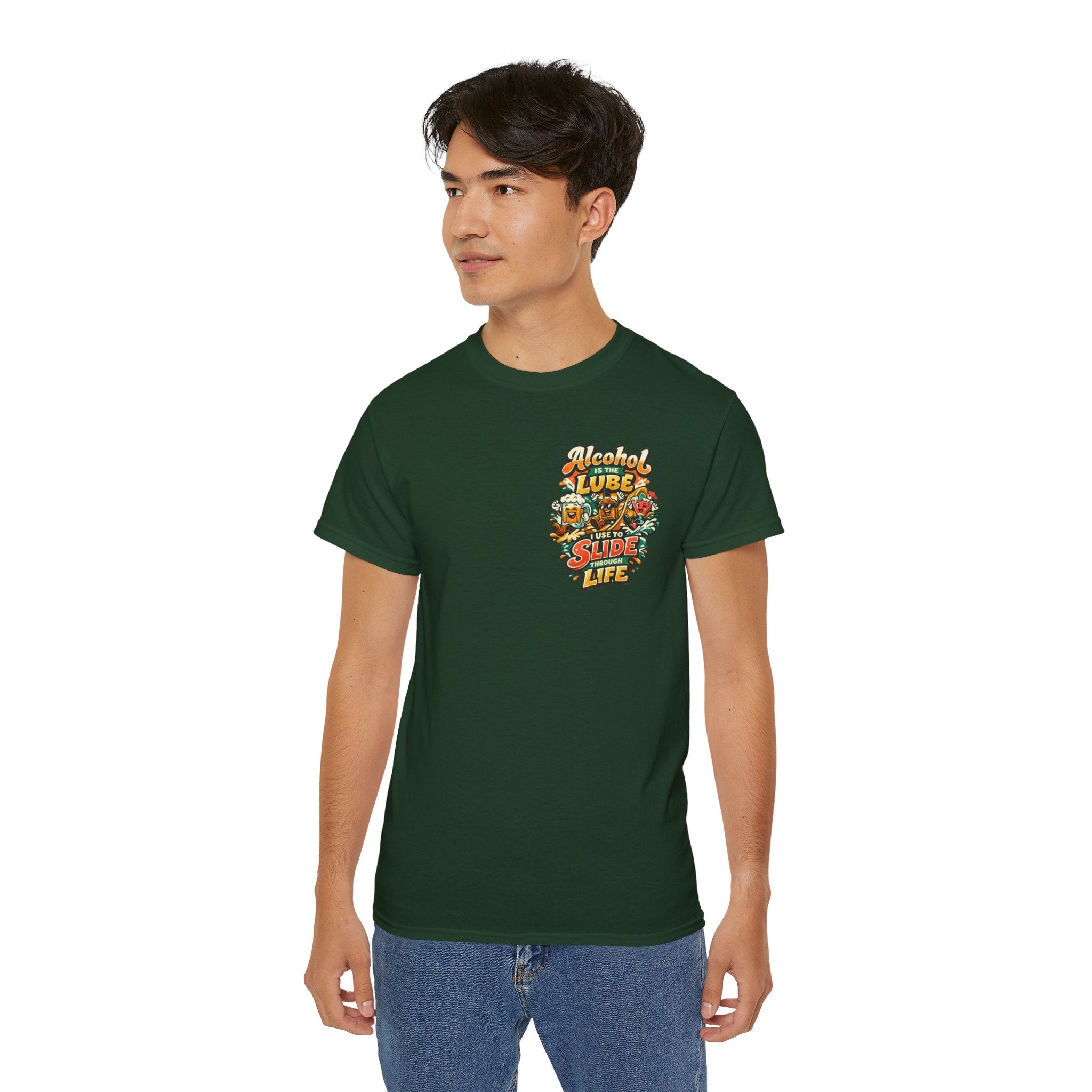 Alcohol Is The Lube I Use To Slide Through Life T-Shirt