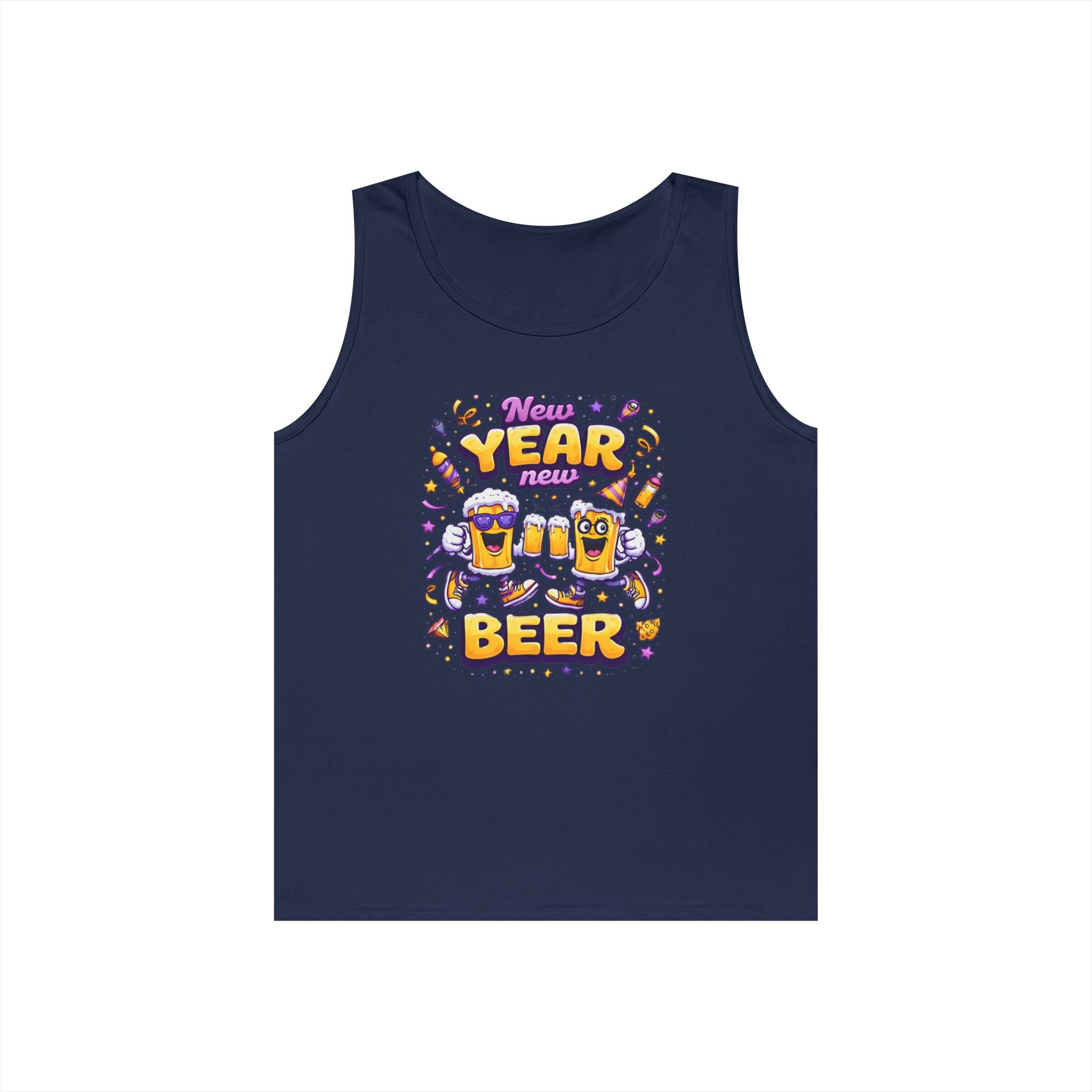 New Year New Beer Funny T-Shirt Sarcastic Drinking Tee Funny New Years Shirt Resolution Novelty Beer Gift Graphic Tee