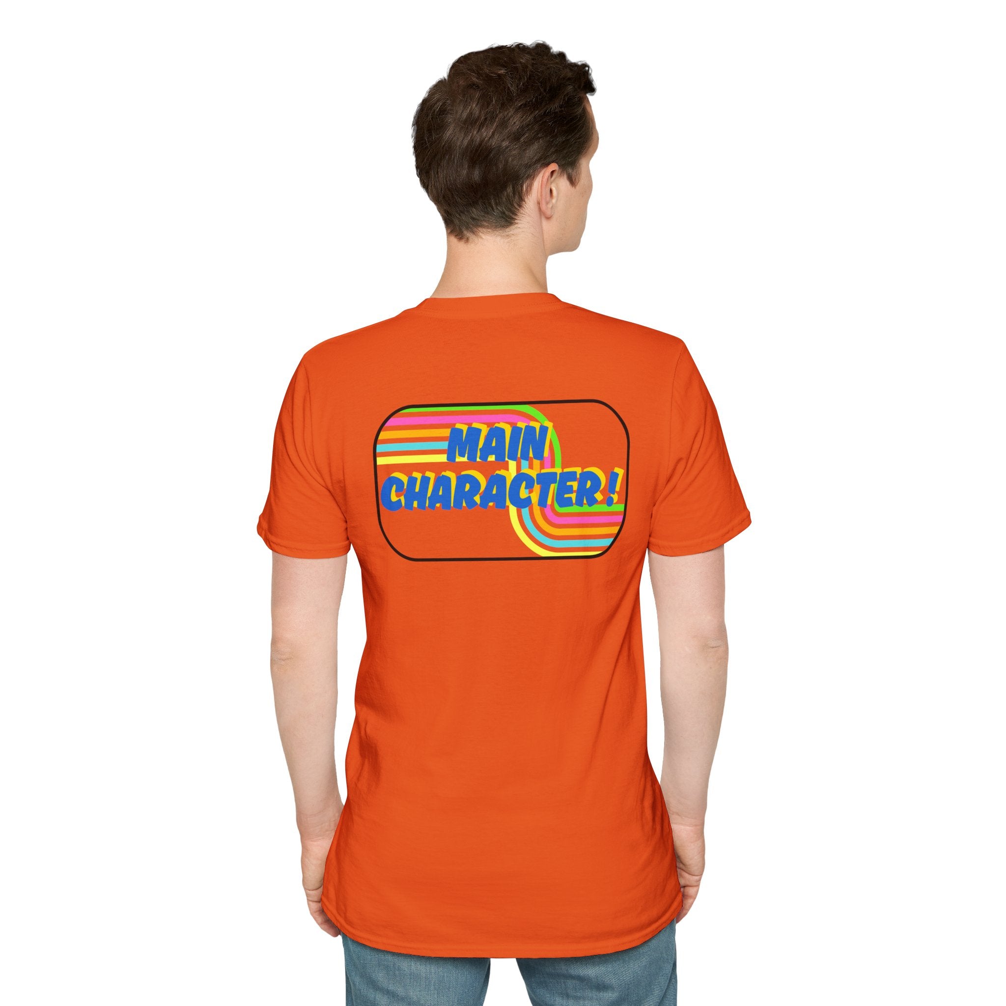 Main Character-Retro Funny — Awesome Creative Graphic T-Shirt