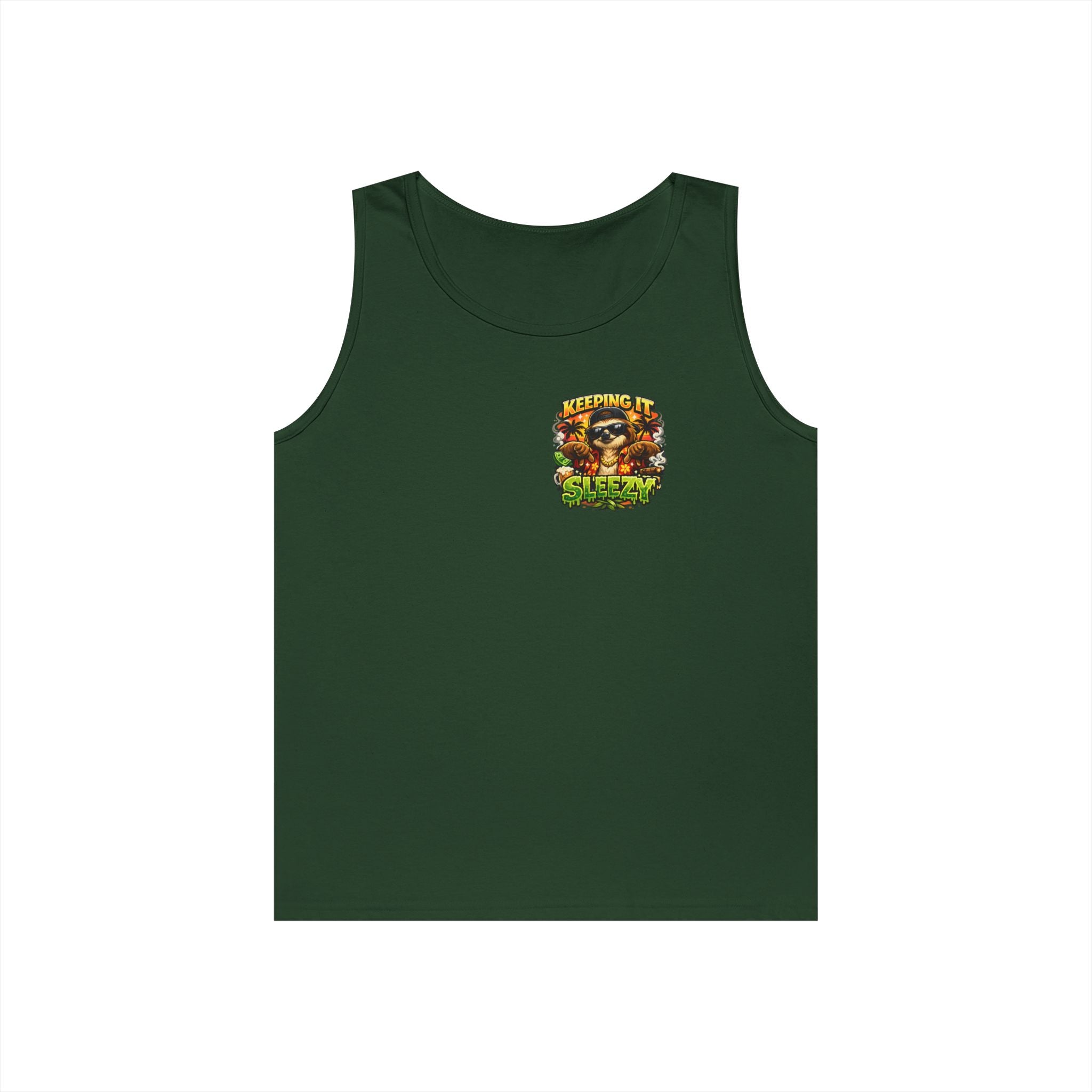 Keeping It Sleazy Sloth Funny Tank Top