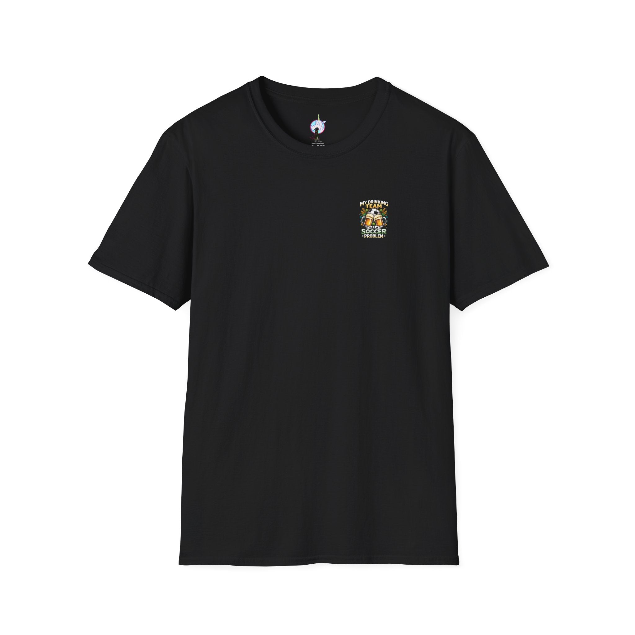 Soccer Drinking Team T-Shirt — "My Drinking Team Has a Soccer Problem" Football Beer Tee