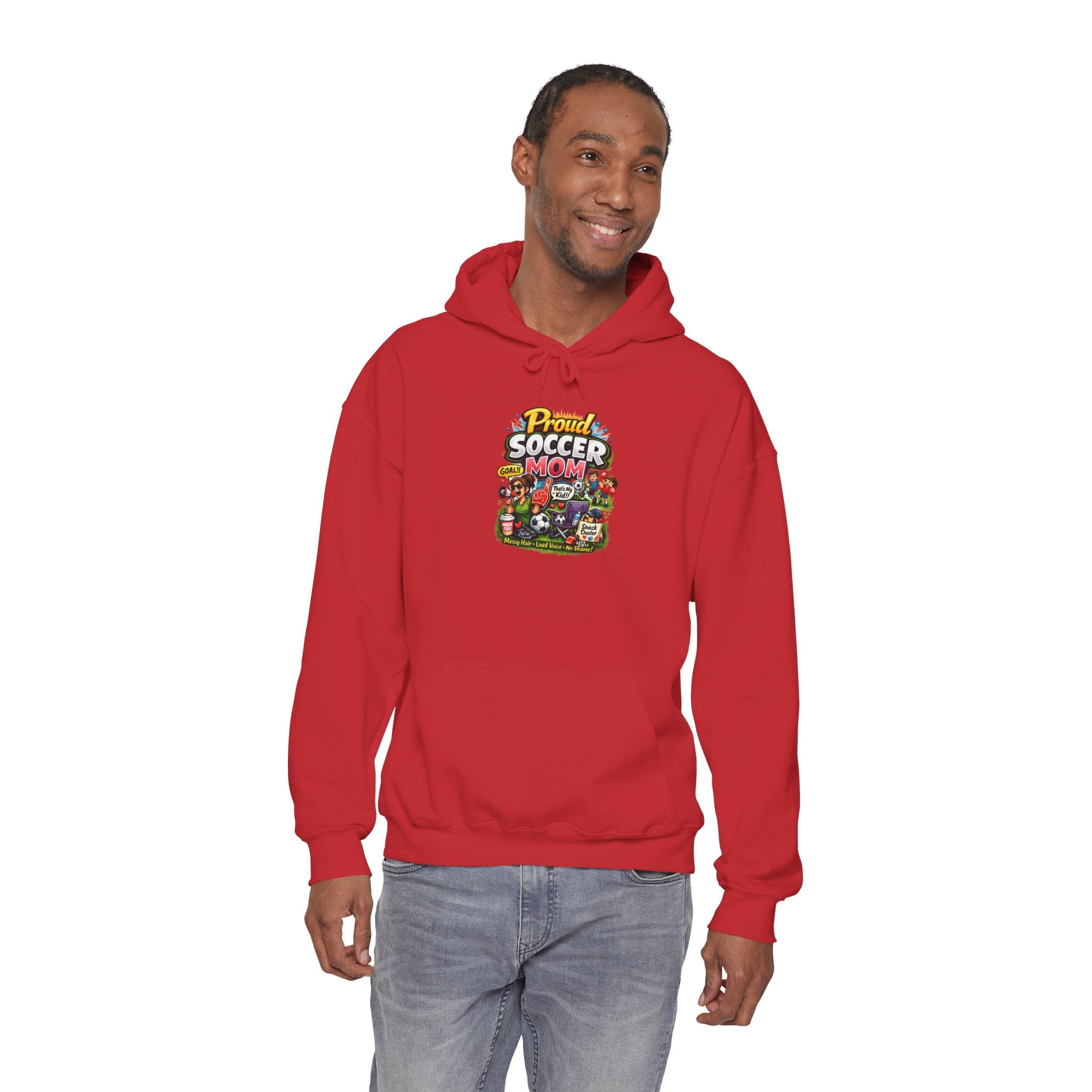 Proud Soccer Dad Funny Hoodie