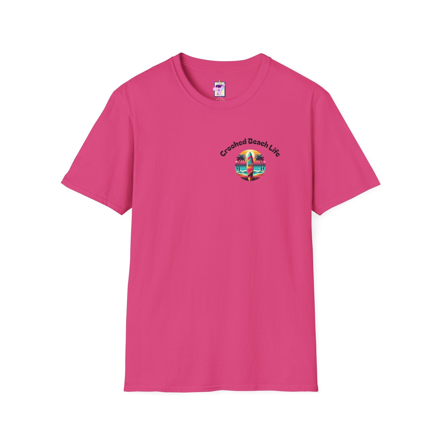 Jammin' Jellyfish Unisex Softstyle T-Shirt - Beach Life Vibes