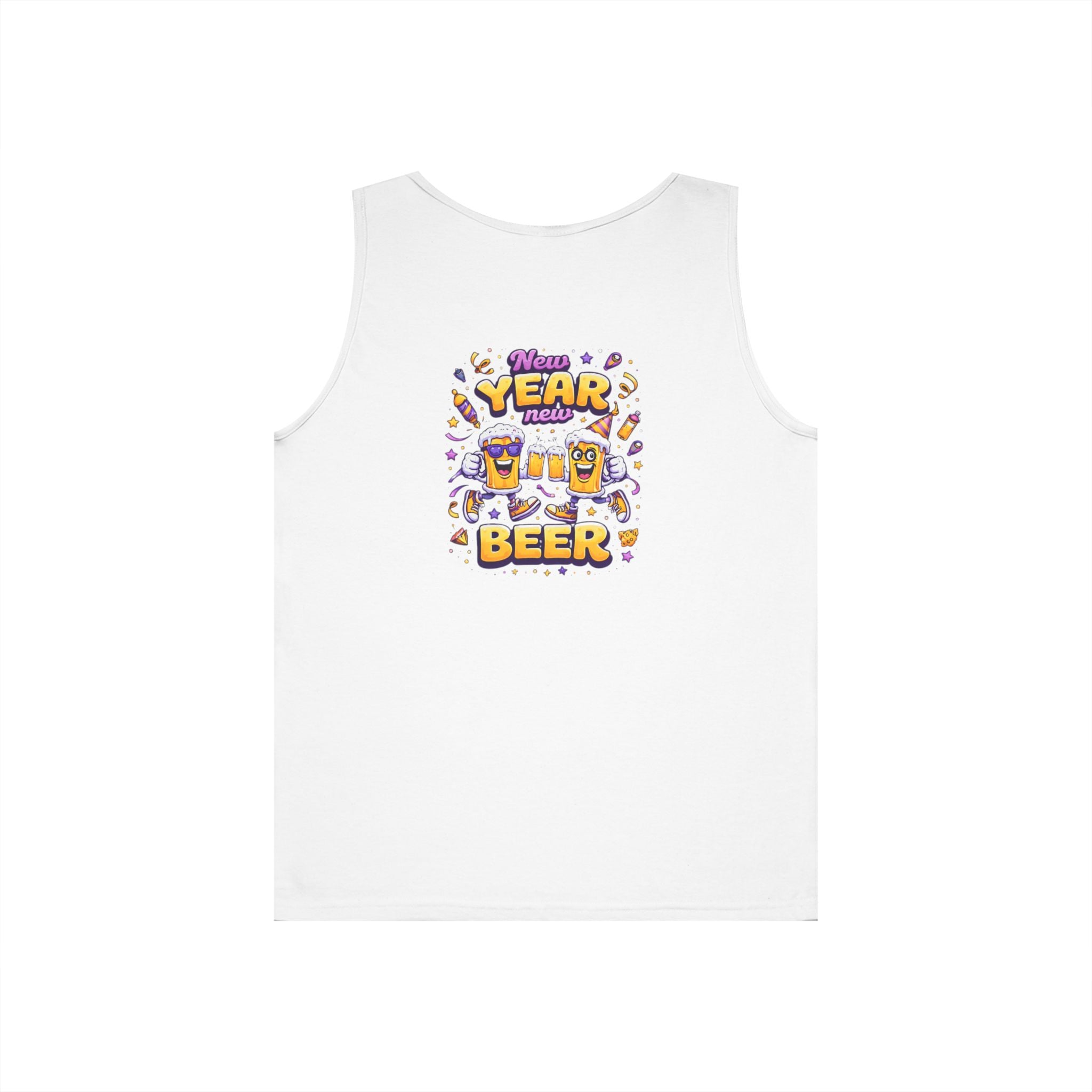 New Year New Beer Funny Tank Top