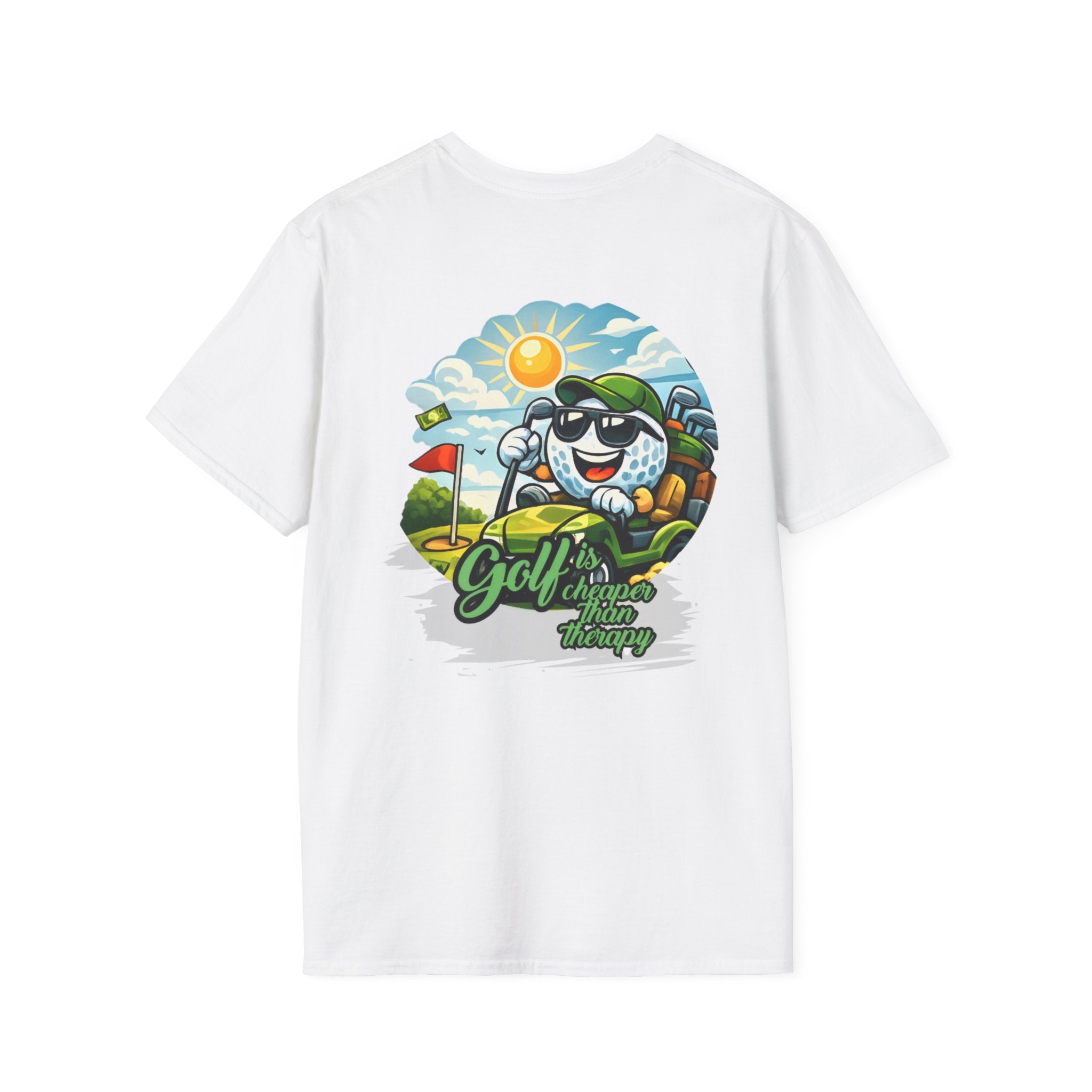 Golf Is Cheaper Than Therapy T-Shirt