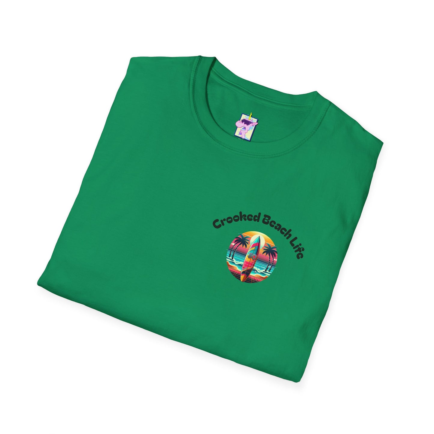 Jammin' Jellyfish Unisex Softstyle T-Shirt - Beach Life Vibes