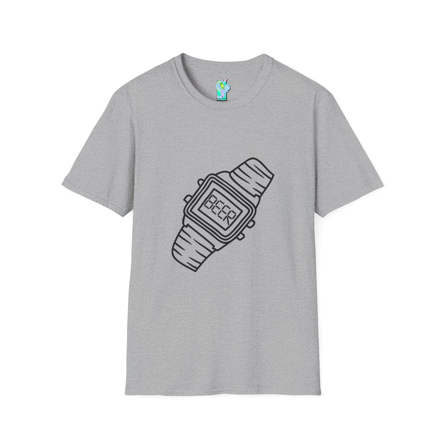 Digital Beer Watch Unisex T-Shirt