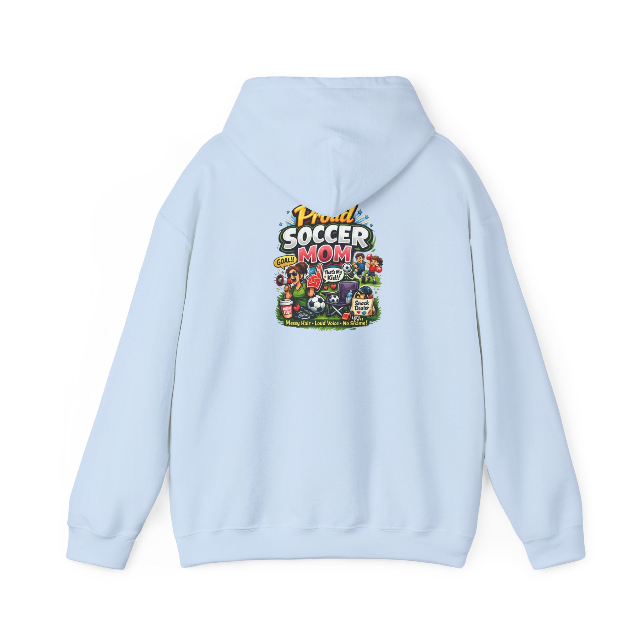 Proud Soccer Mom Funny Hoodie