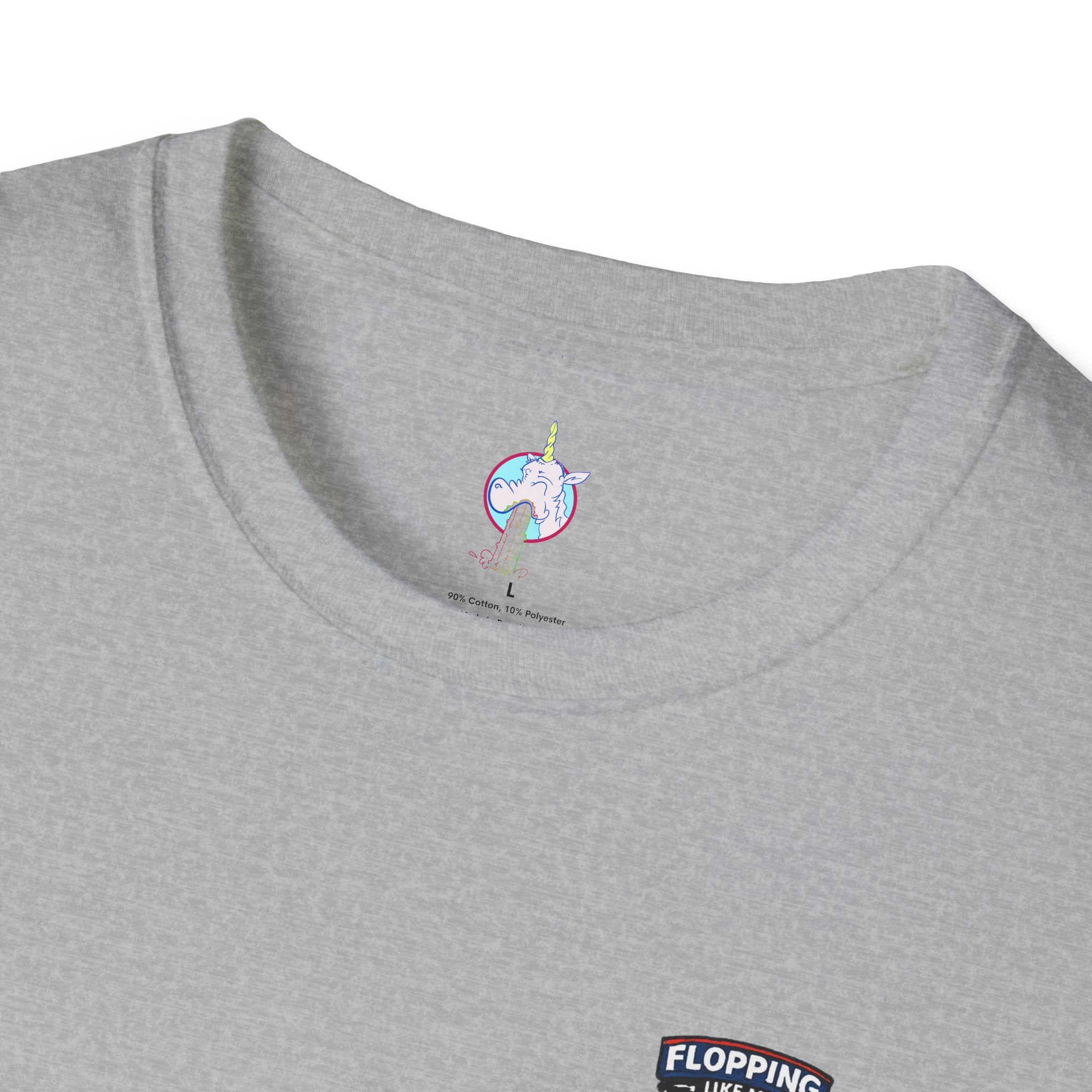 Flopping Like My Last Drink T-Shirt – Funny Bar & Beer Drinking Tee