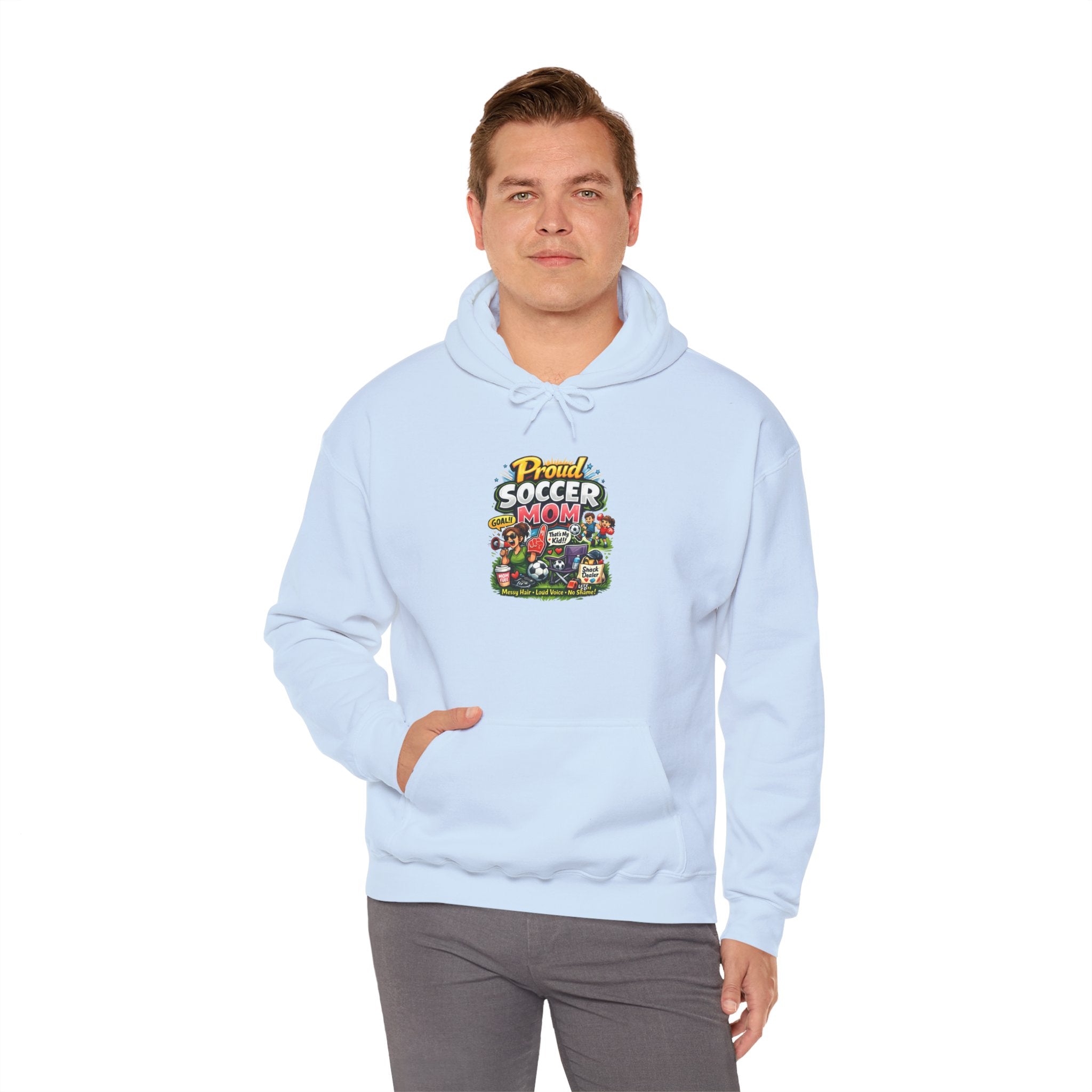 Proud Soccer Dad Funny Hoodie