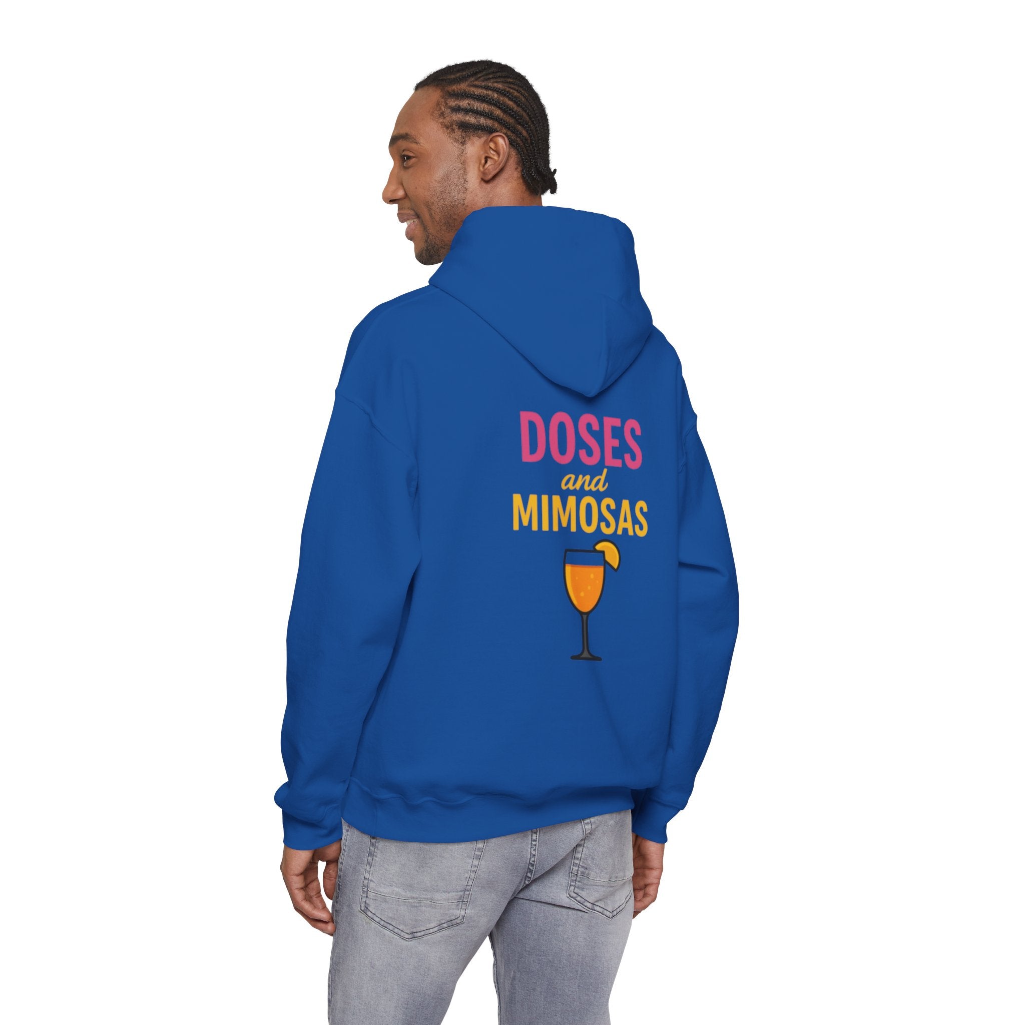 Party Vibes Hooded Sweatshirt — "Sunday Funday" Doses & Mimosas