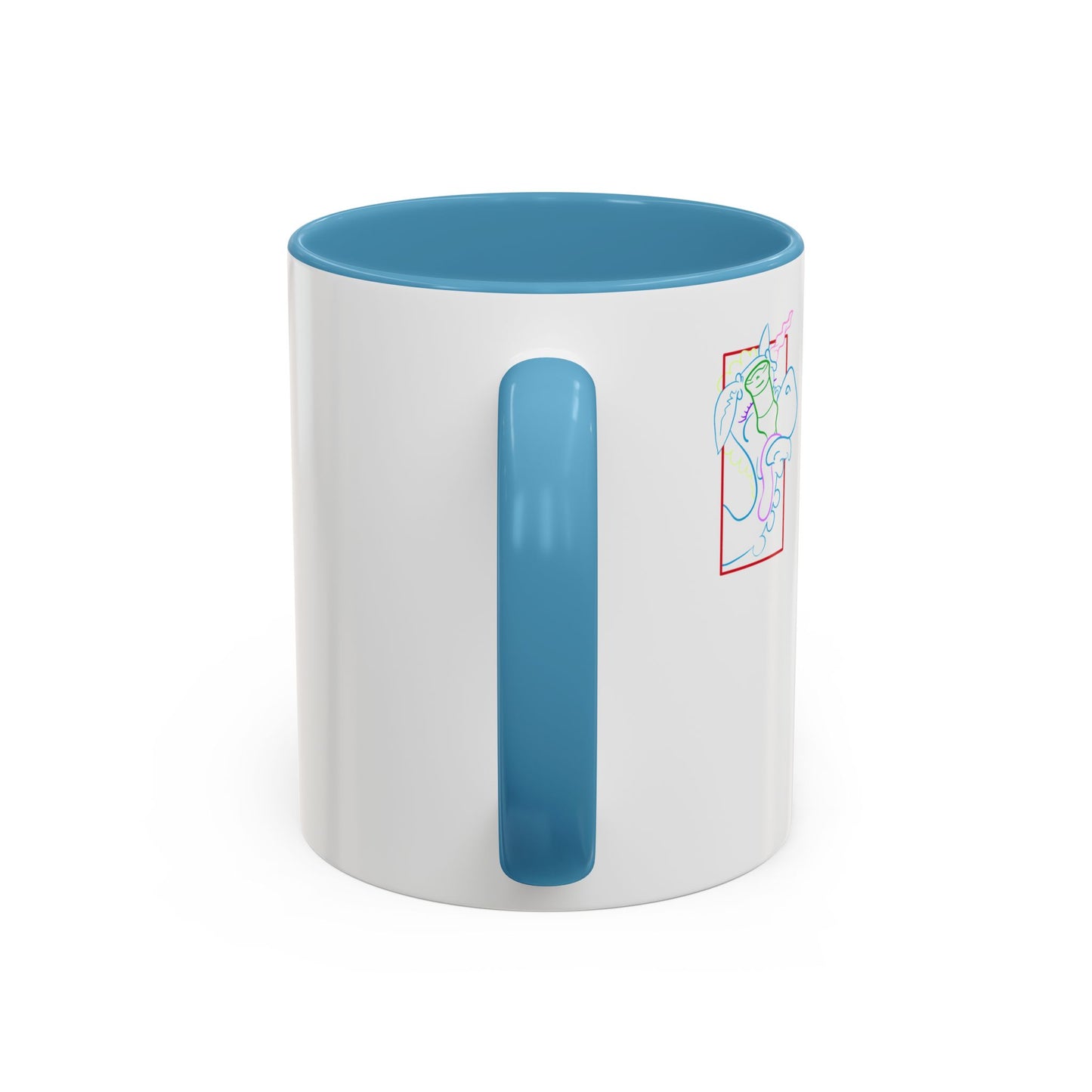 Jammin' Jellyfish Coffee Mug - Fun Surfing Ocean Mug, Tropical Drinkware, Beach Vibes Gift, Casual Teacup, Quirky Kitchen Decor