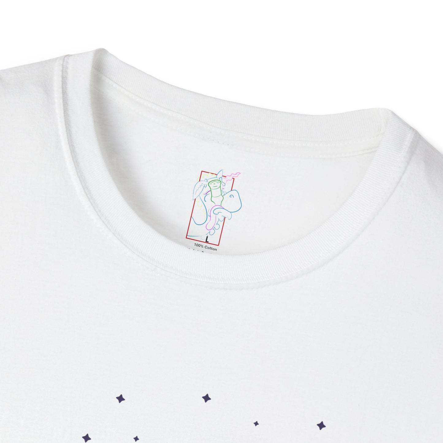 Unisex Softstyle T-Shirt with Rocket Design - Perfect for Space Lovers, Parties, Birthdays, Everyday Wear, or Gifts