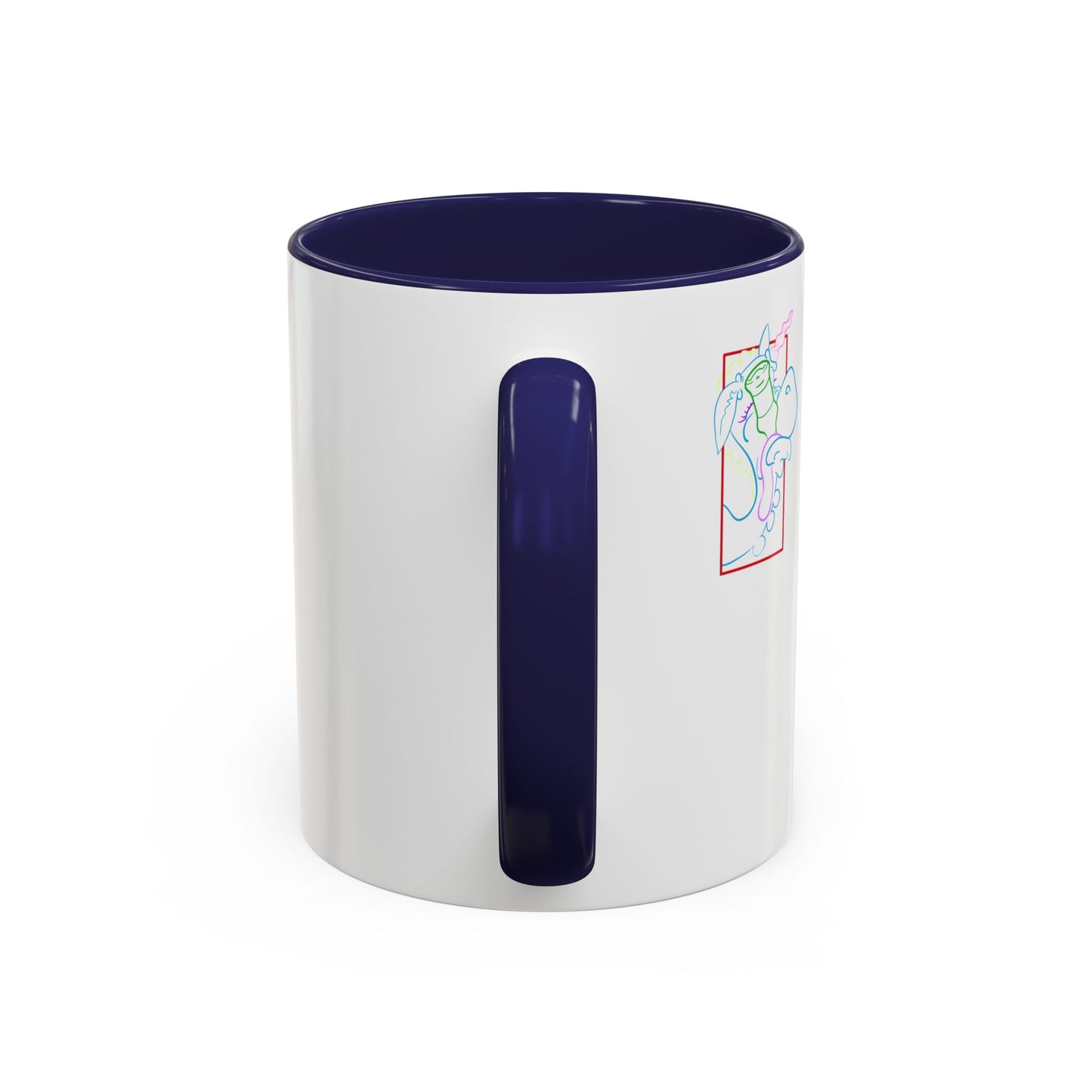Jammin' Jellyfish Coffee Mug - Fun Surfing Ocean Mug, Tropical Drinkware, Beach Vibes Gift, Casual Teacup, Quirky Kitchen Decor