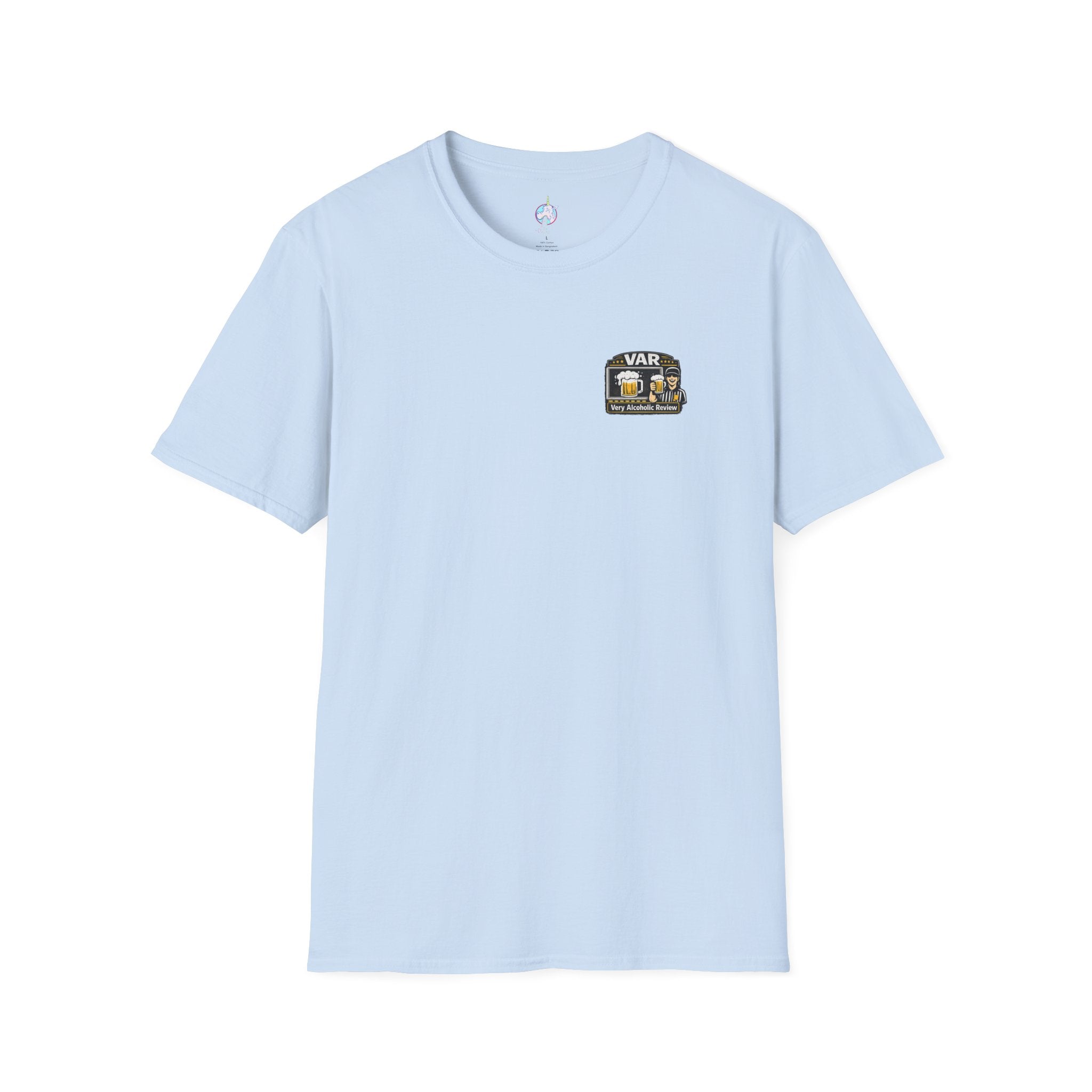 VAR "Very Alcoholic Review" Soccer T-Shirt — Beer Referee Graphic Tee