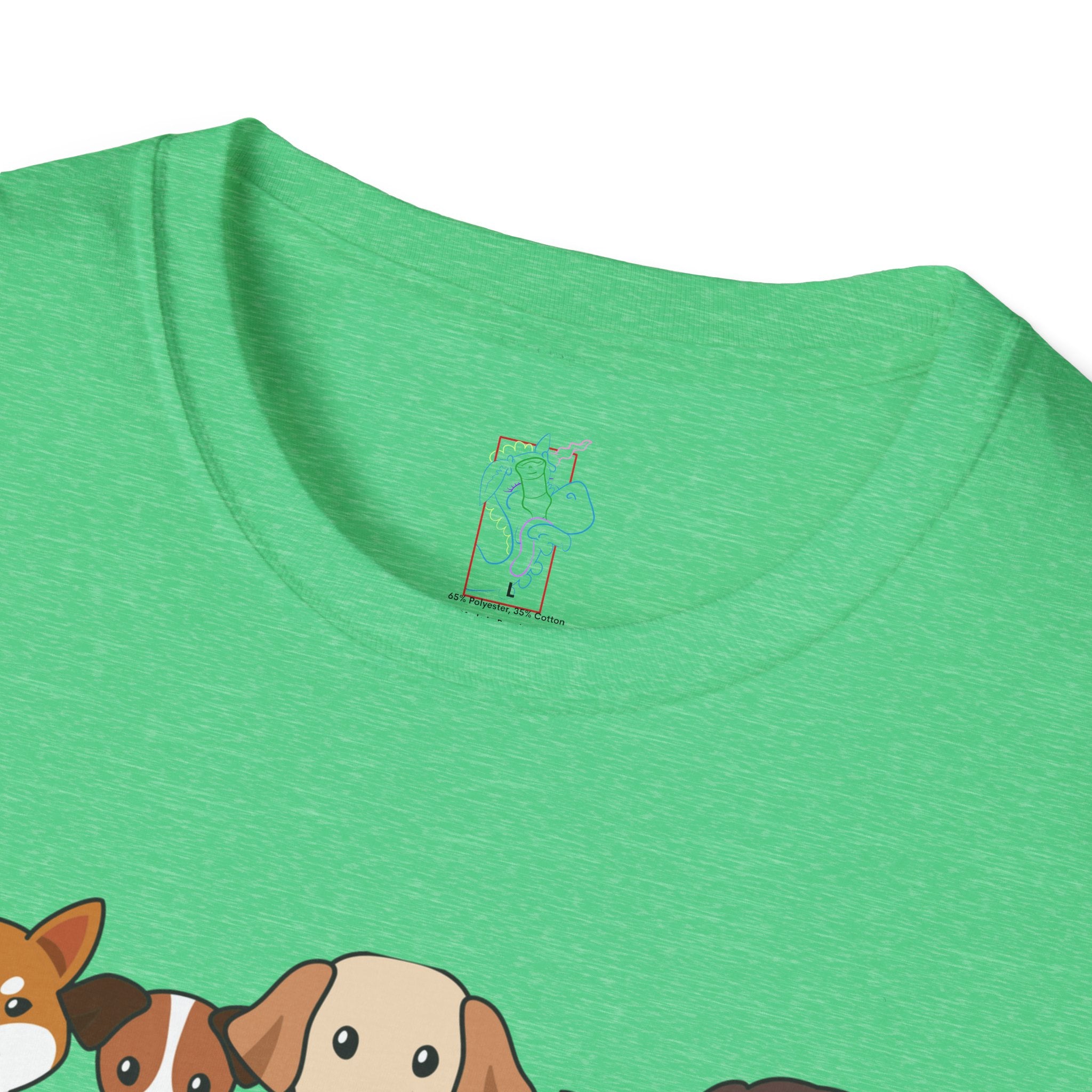 Funny Dogs Love T-Shirt — Cute Happy Pets Tee for Dog Lovers