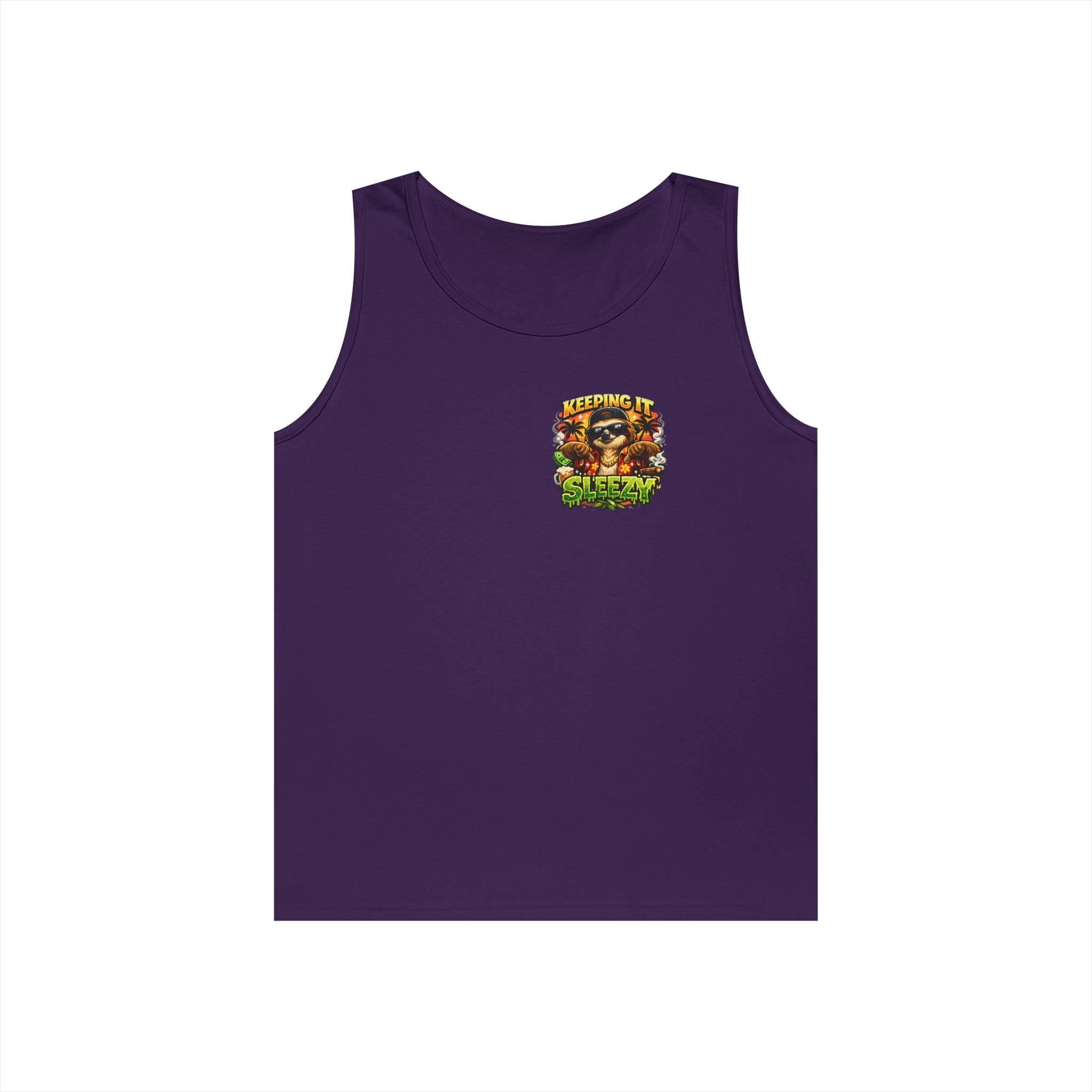 Keeping It Sleazy Sloth Funny Tank Top