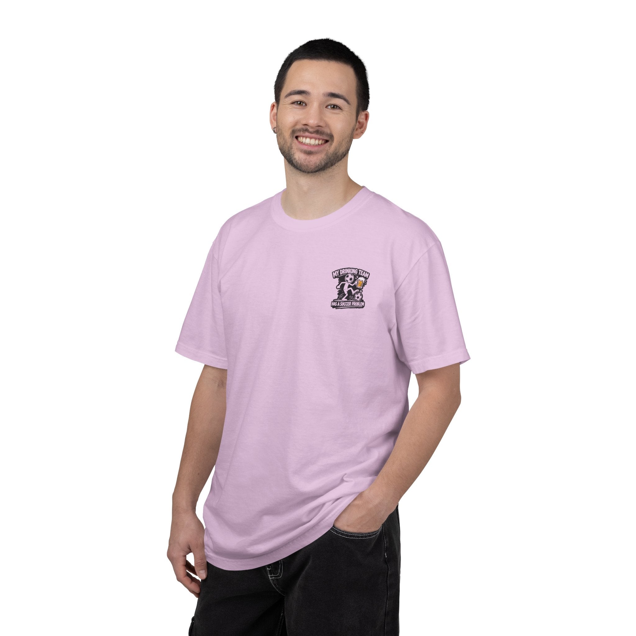 Drinking Game Tee — “I Thought This Was a Drinking Game” Funny Beer Run T-Shirt