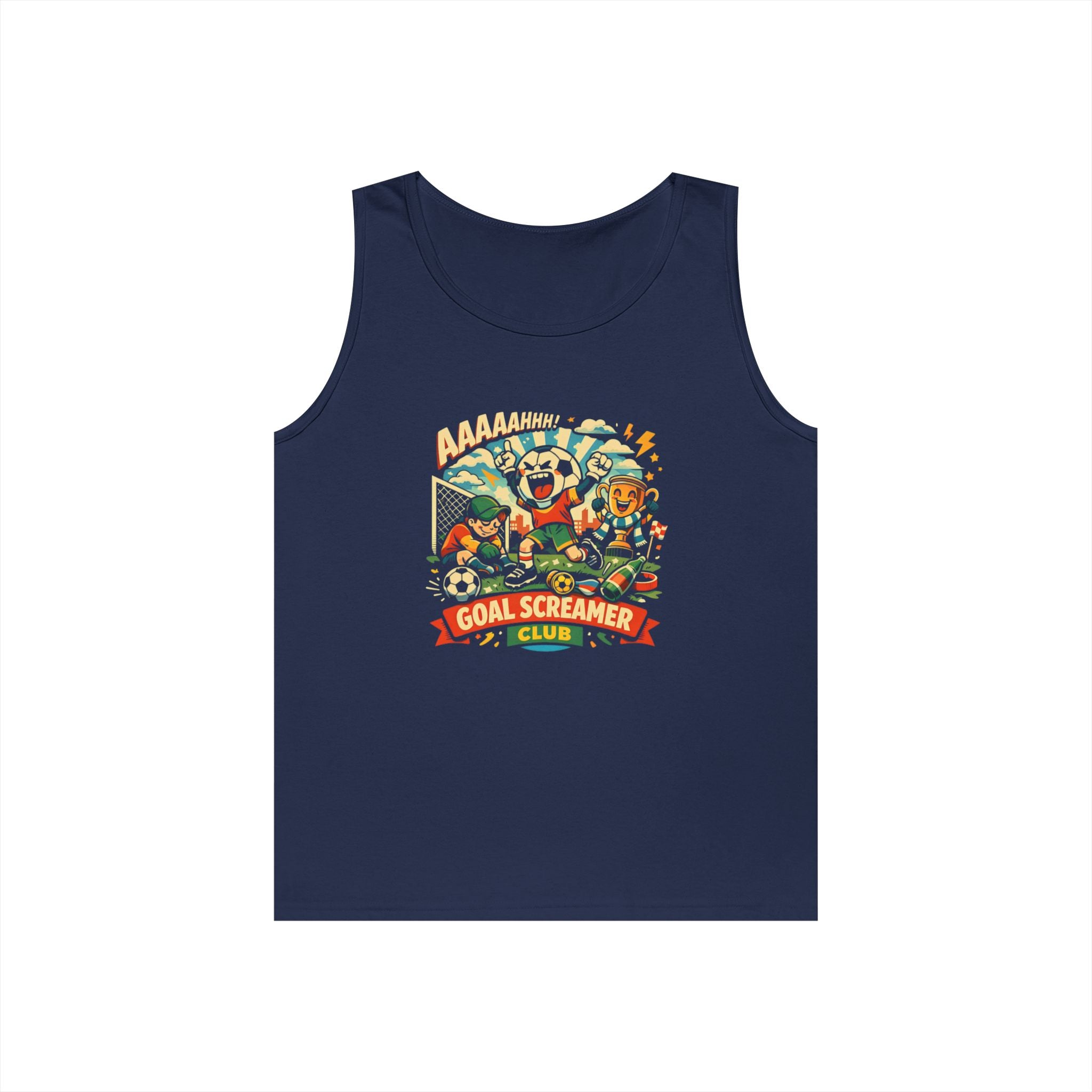 Goal Screamers Club Funny Tank Top