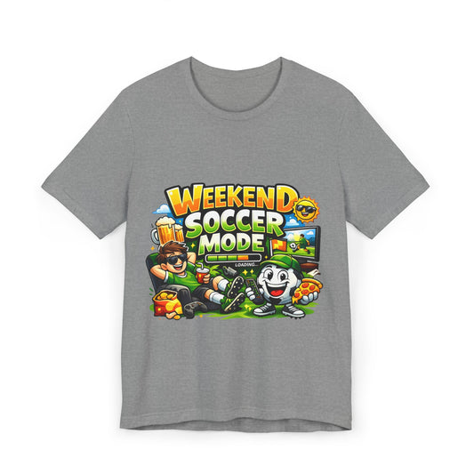 Soccer Beer Repeat Funny Soccer Drinking Shirt – Graphic Tee | Soccer Fan Gift