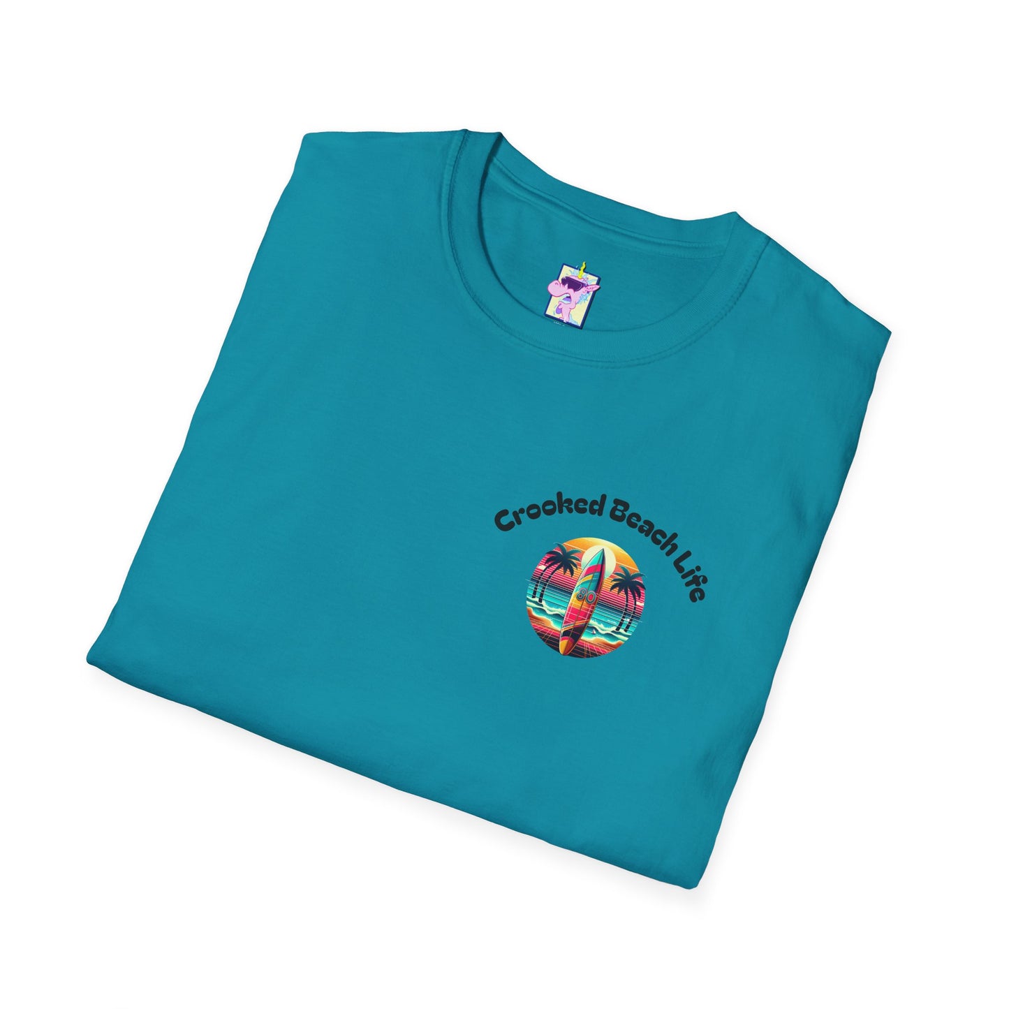 Jammin' Jellyfish Unisex Softstyle T-Shirt - Beach Life Vibes