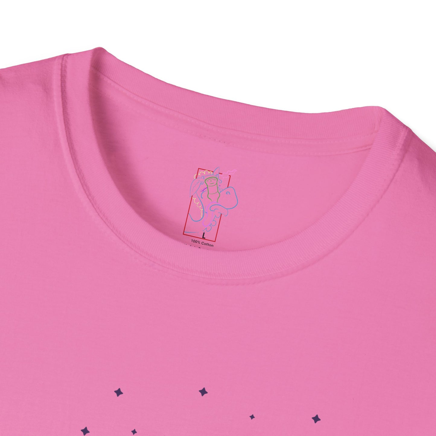 Unisex Softstyle T-Shirt with Rocket Design - Perfect for Space Lovers, Parties, Birthdays, Everyday Wear, or Gifts