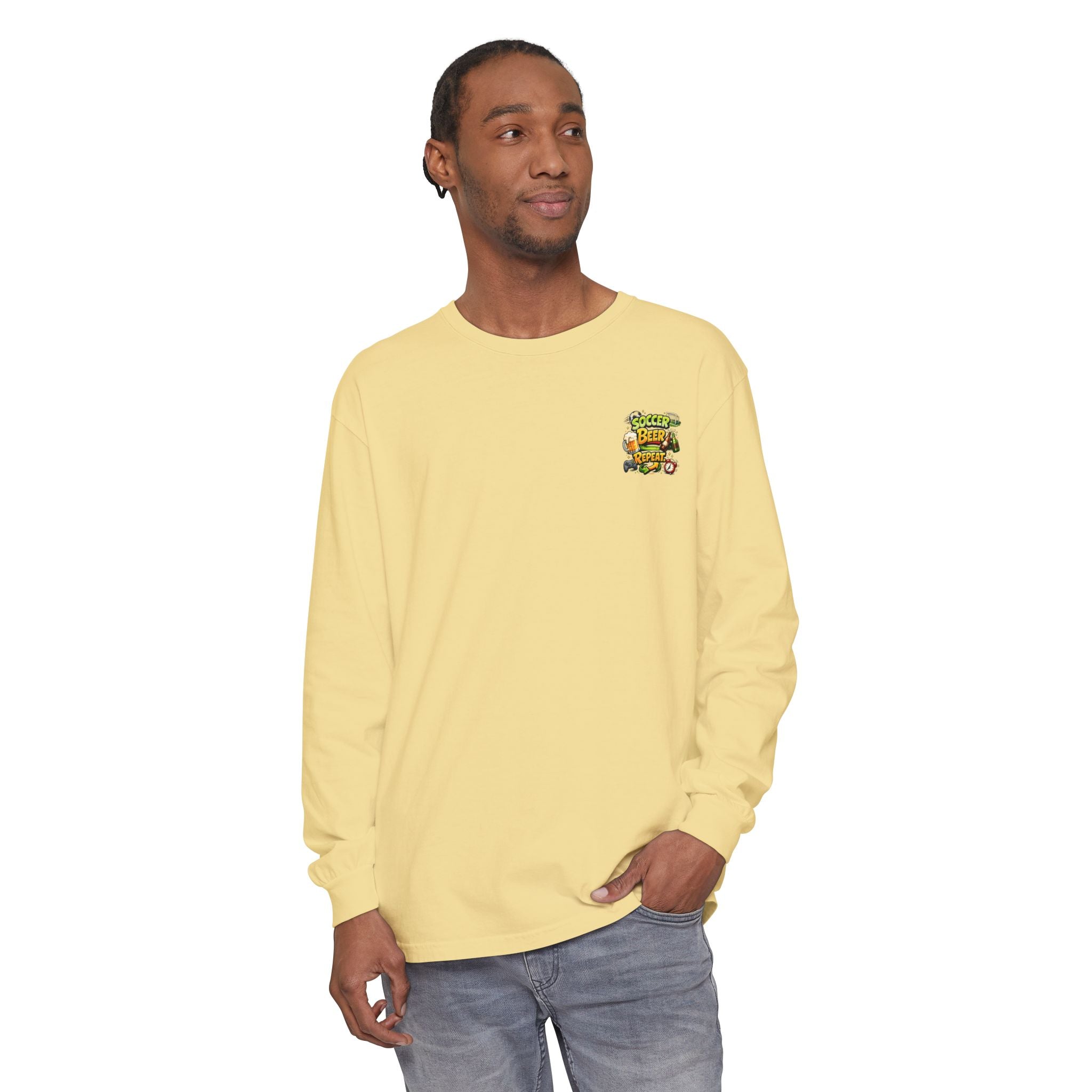 Soccer Beer Repeat Funny Sweatshirt