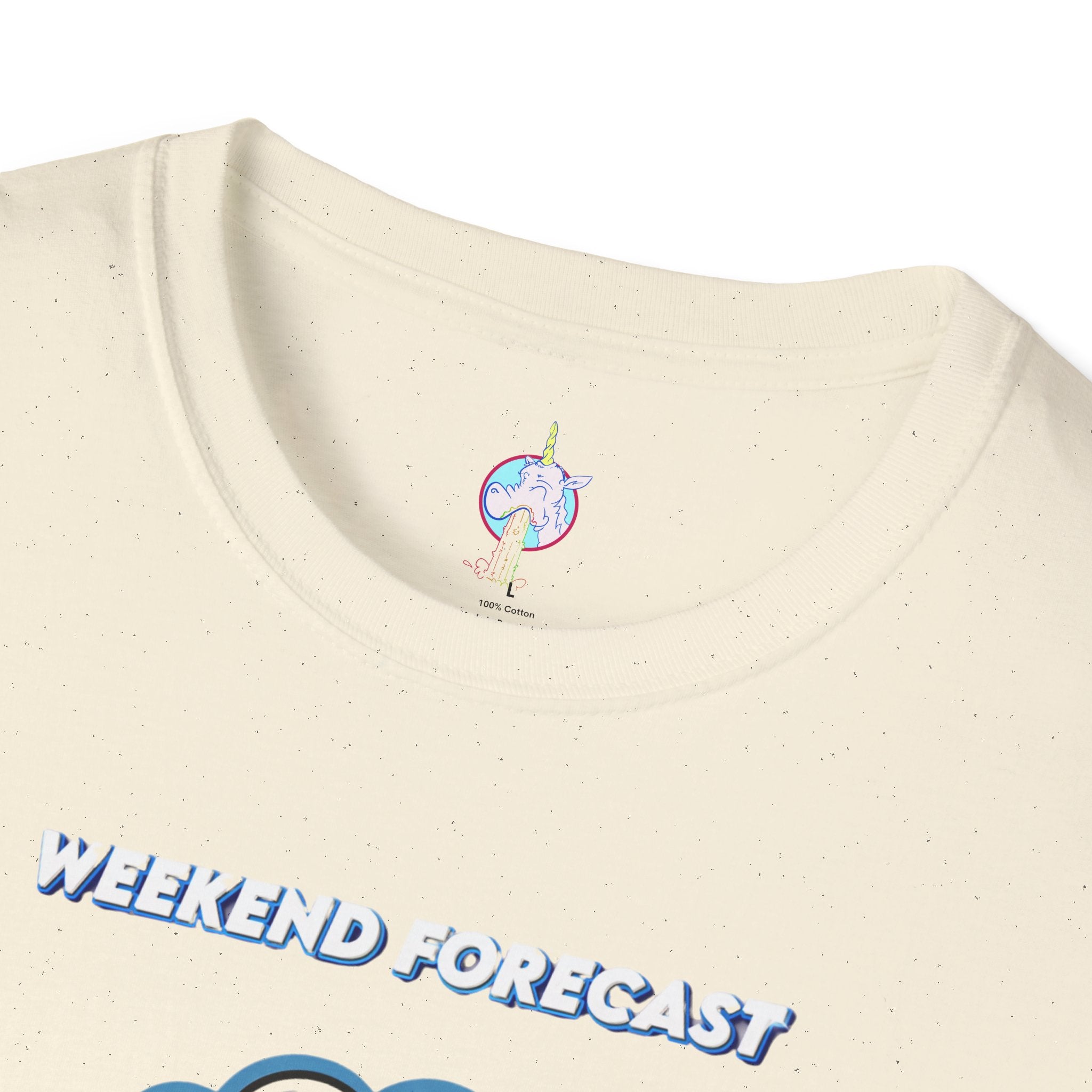 Weekend Forecast Tee — "99% Chance of Beer" Graphic T-Shirt