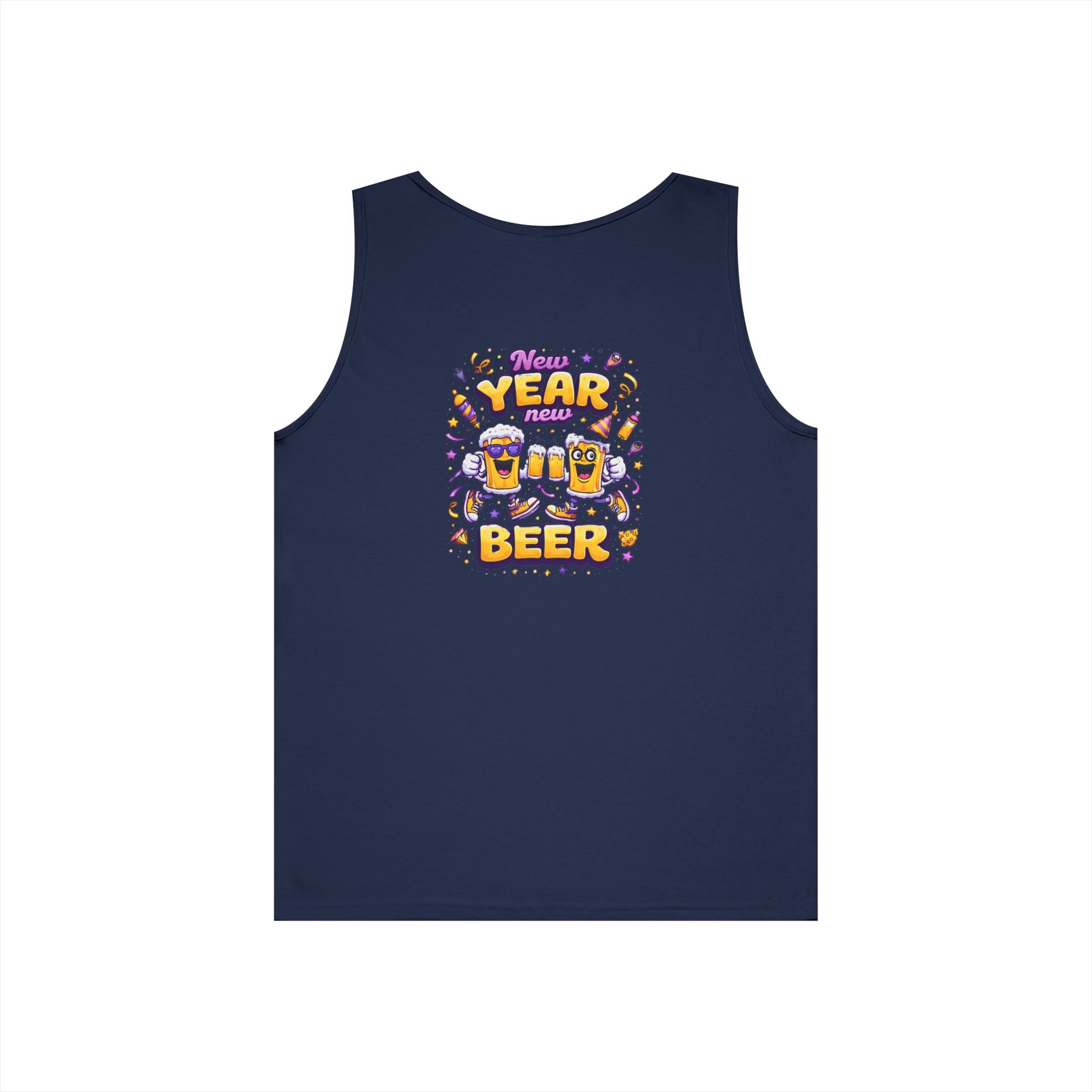 New Year New Beer Funny Tank Top