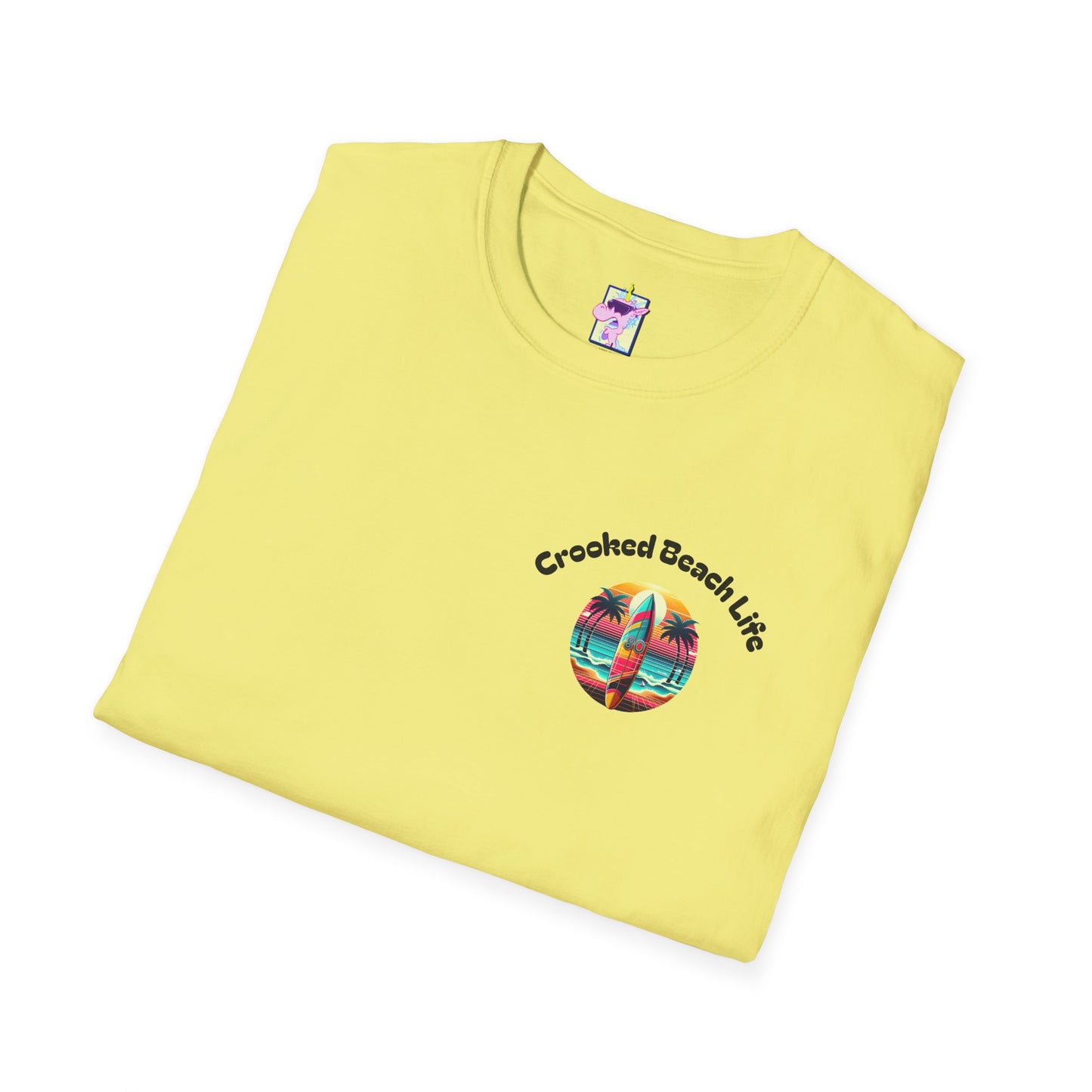 Jammin' Jellyfish Unisex Softstyle T-Shirt - Beach Life Vibes