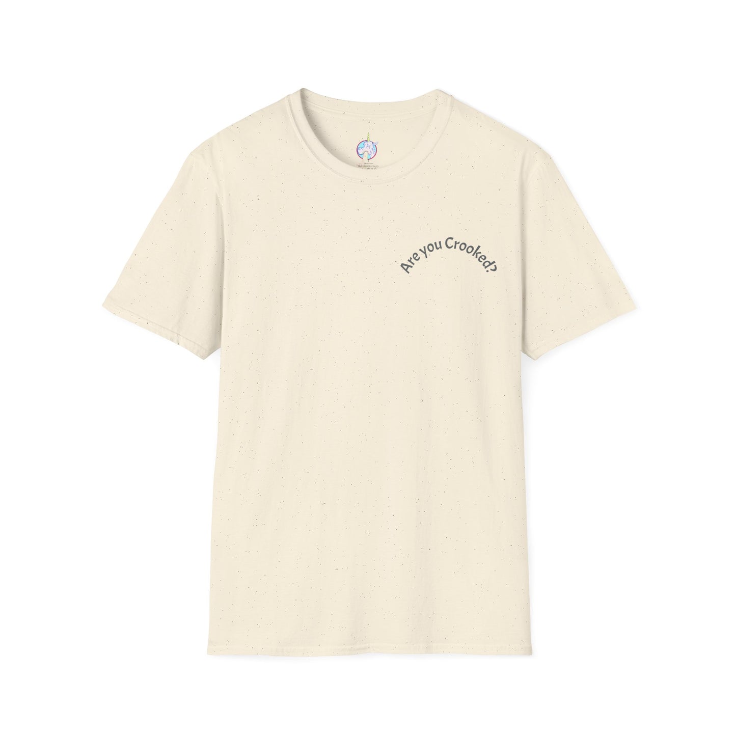 Unisex Softstyle T-Shirt: 'Are You Crooked?' & 'Shocker for Life' Graphic Tee
