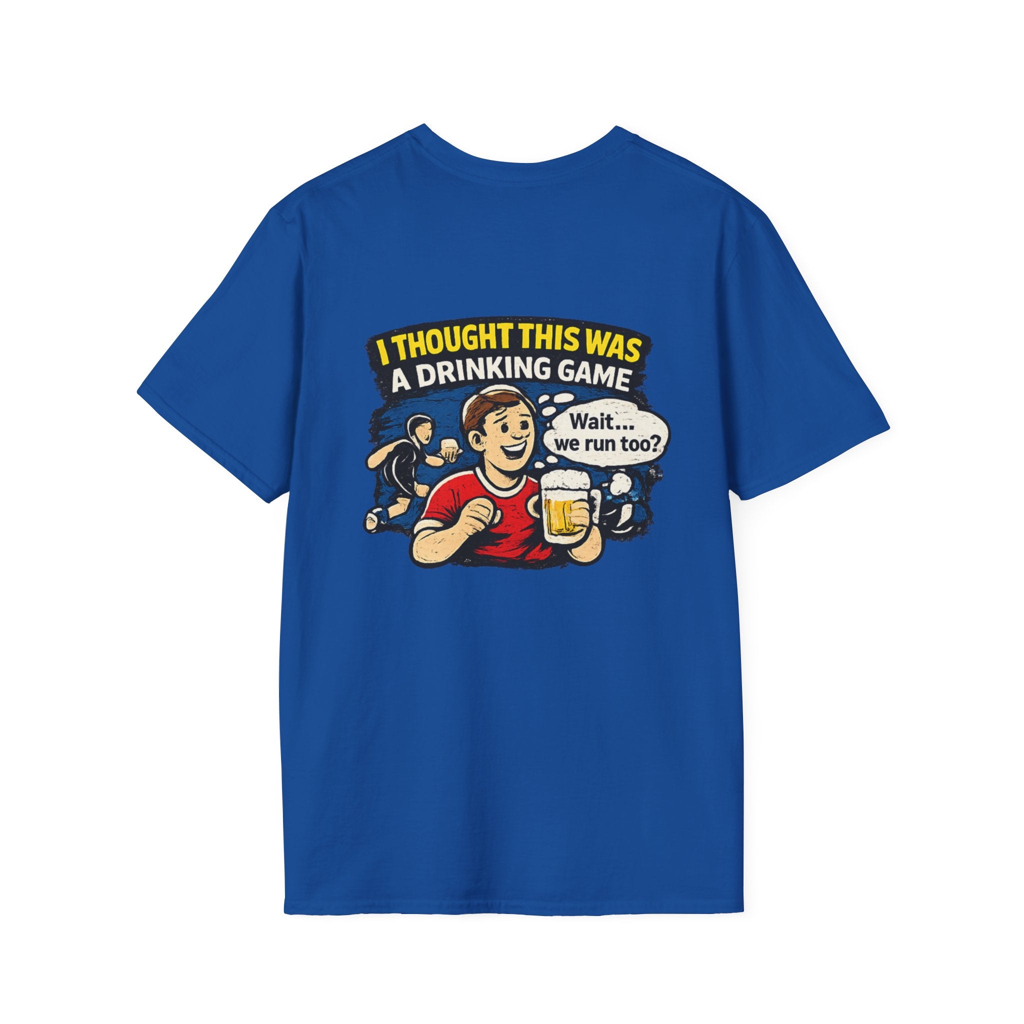 Funny "I Thought This Was a Drinking Game" T-Shirt Soccer Related