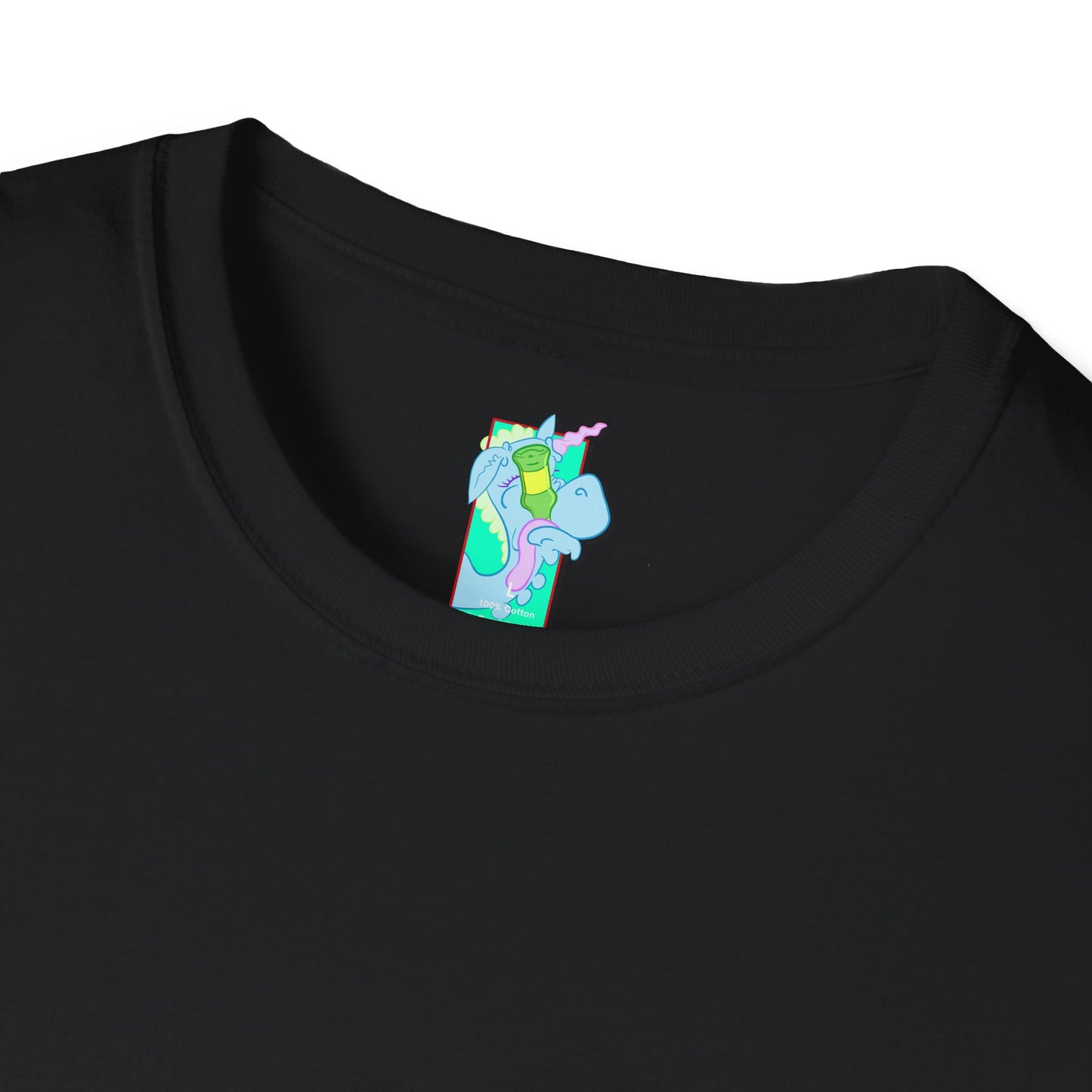 Cool Unicorn Graphic T-Shirt - Are You Crooked, RAVER? Unisex Tee