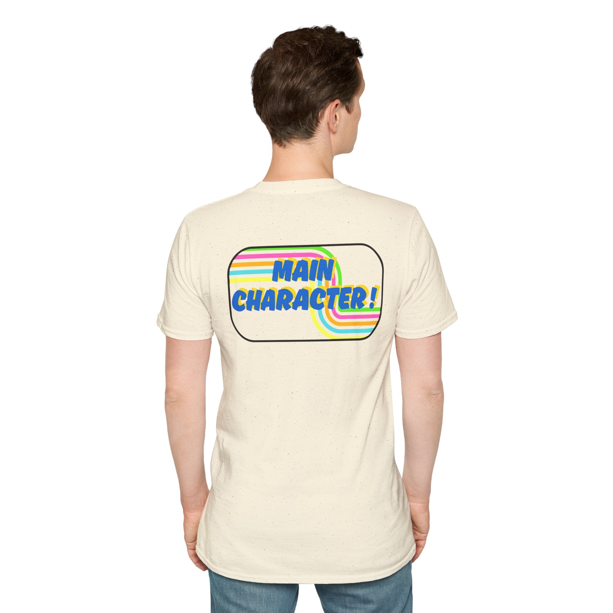 Main Character-Retro Funny — Awesome Creative Graphic T-Shirt
