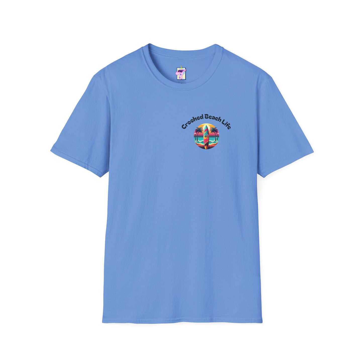 Jammin' Jellyfish Unisex Softstyle T-Shirt - Beach Life Vibes
