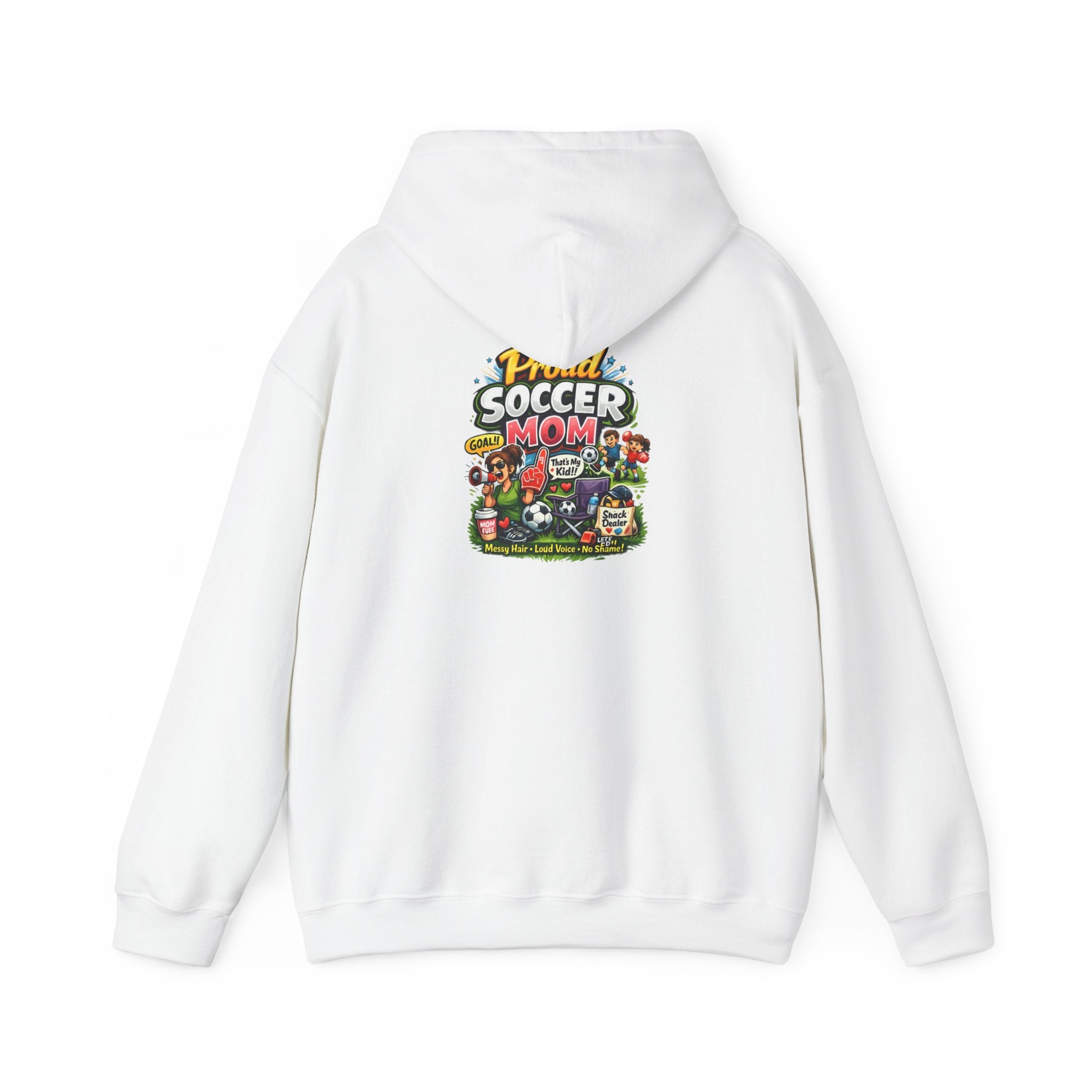 Proud Soccer Mom Funny Hoodie