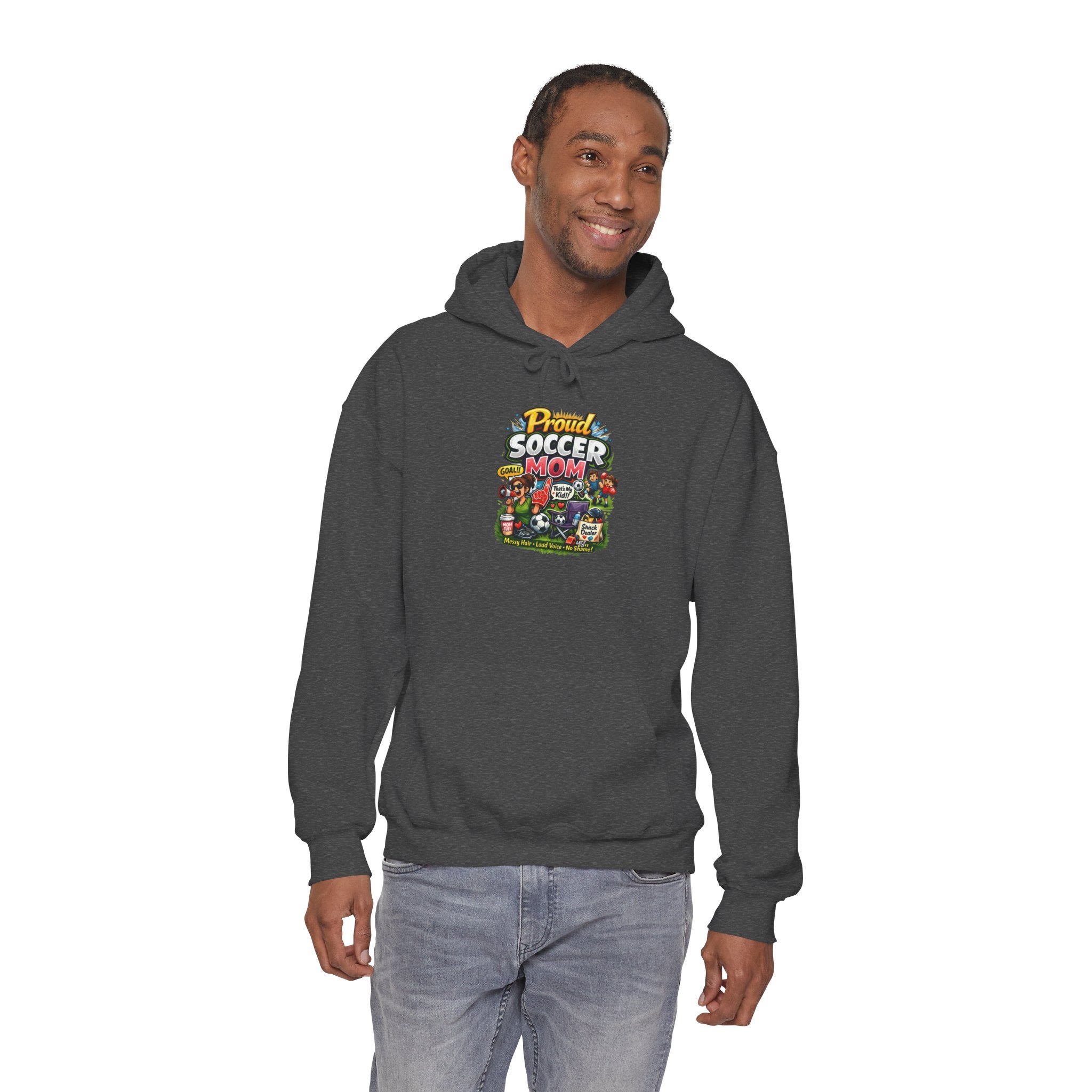 Proud Soccer Dad Funny Hoodie