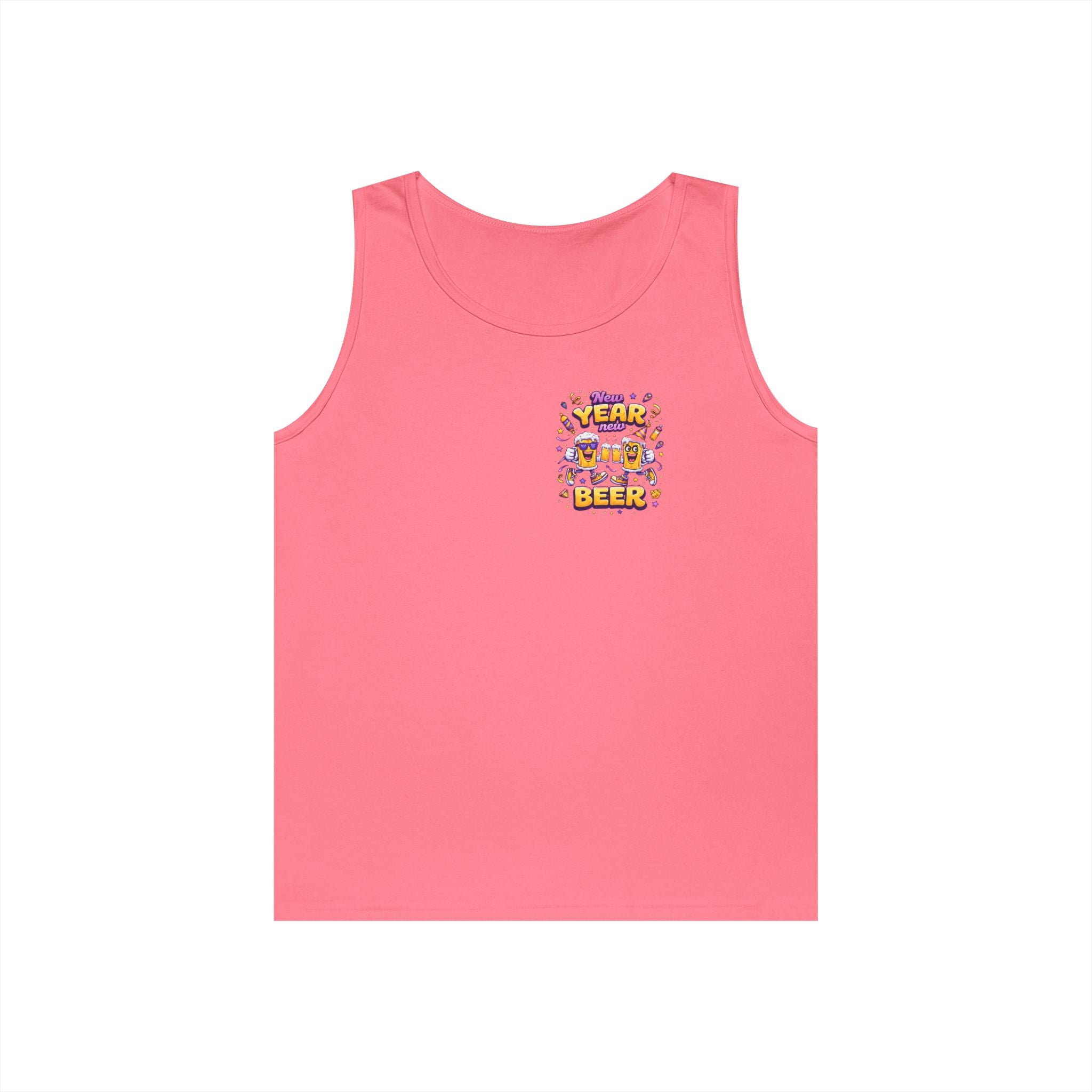 New Year New Beer Funny Tank Top