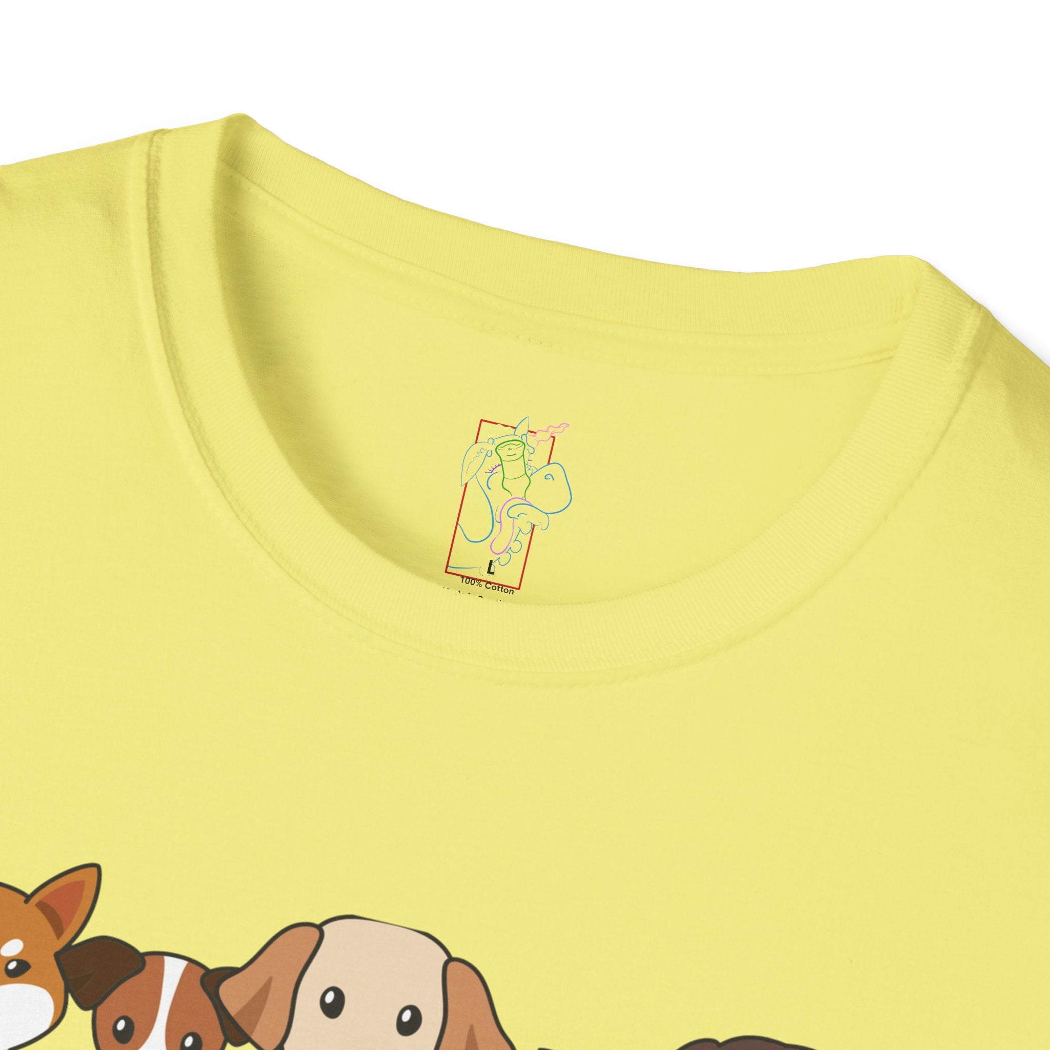 Funny Dogs Love T-Shirt — Cute Happy Pets Tee for Dog Lovers