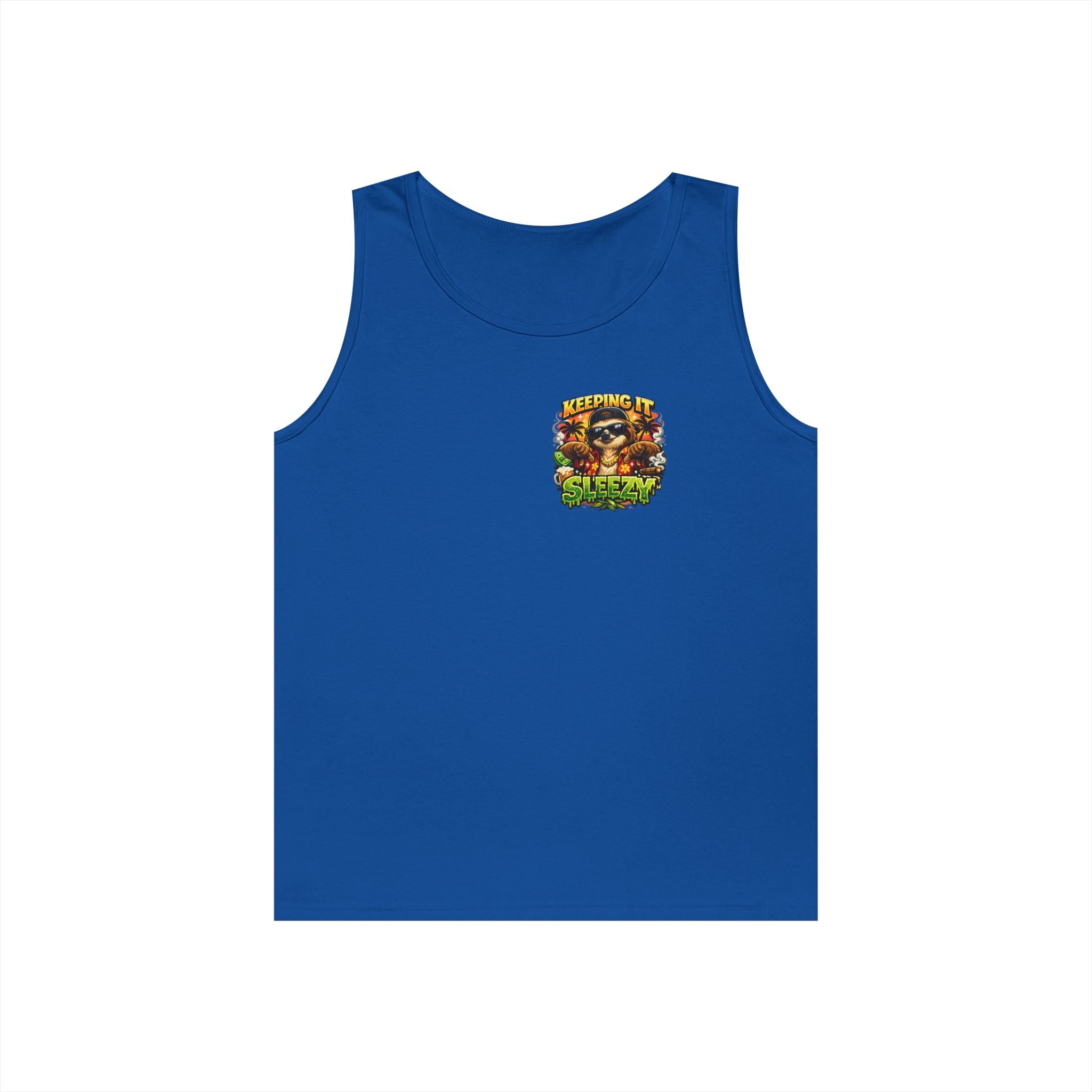 Keeping It Sleazy Sloth Funny Tank Top
