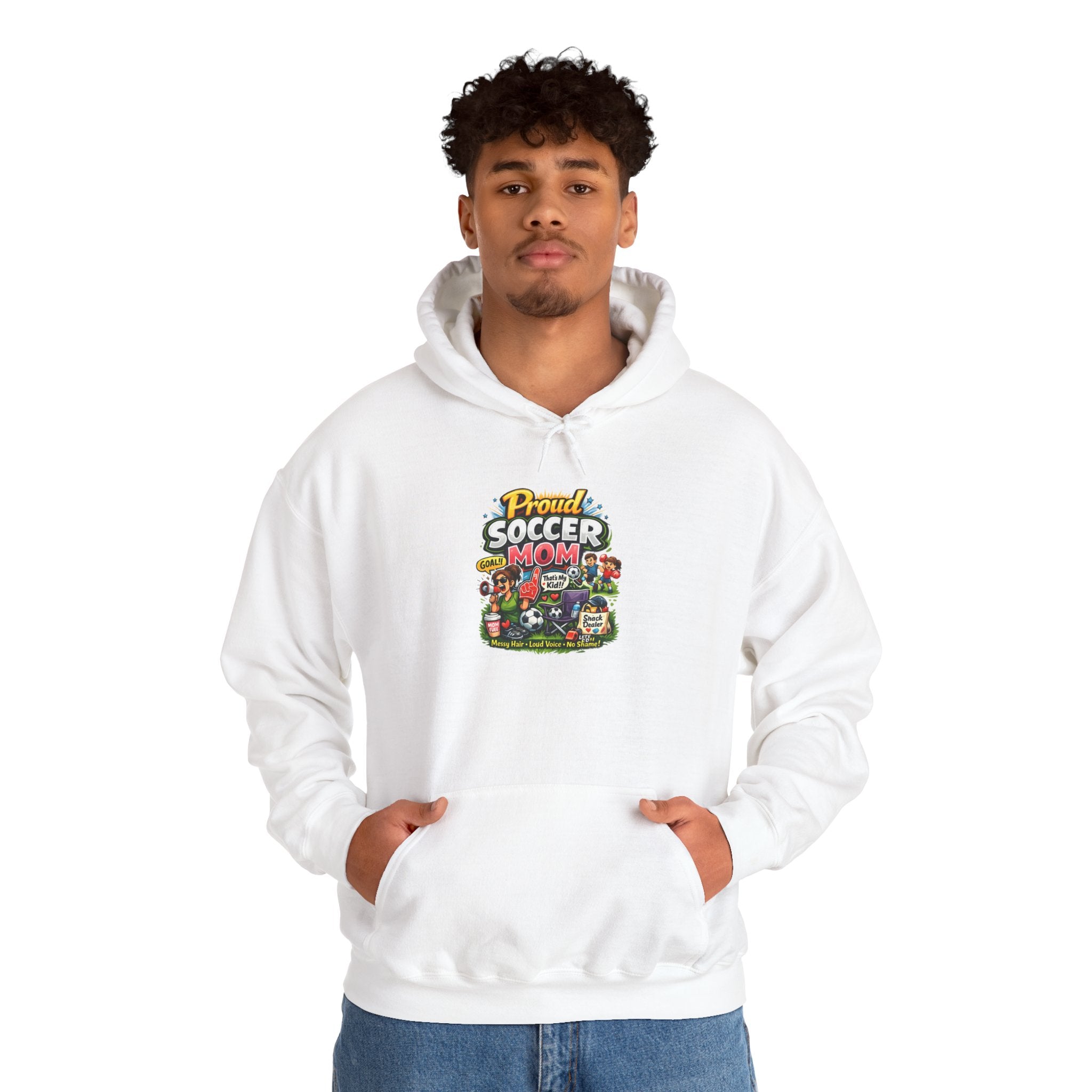 Proud Soccer Dad Funny Hoodie